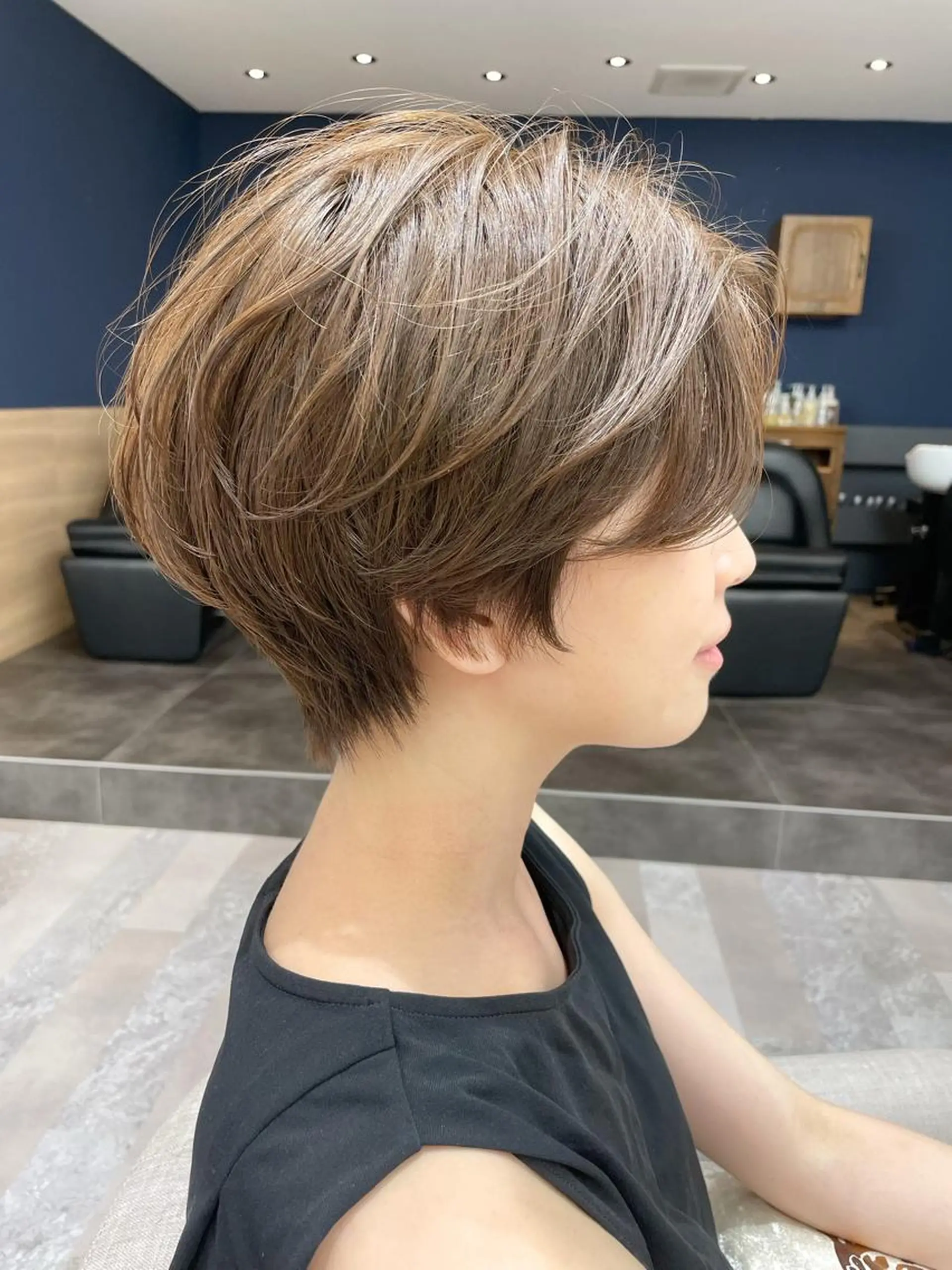 ショート 全席個室美容室 Zina 十条 髪質改善＆トリートメント所属・髪質改善&透明感 ⭐️高本裕基のヘアスタイル