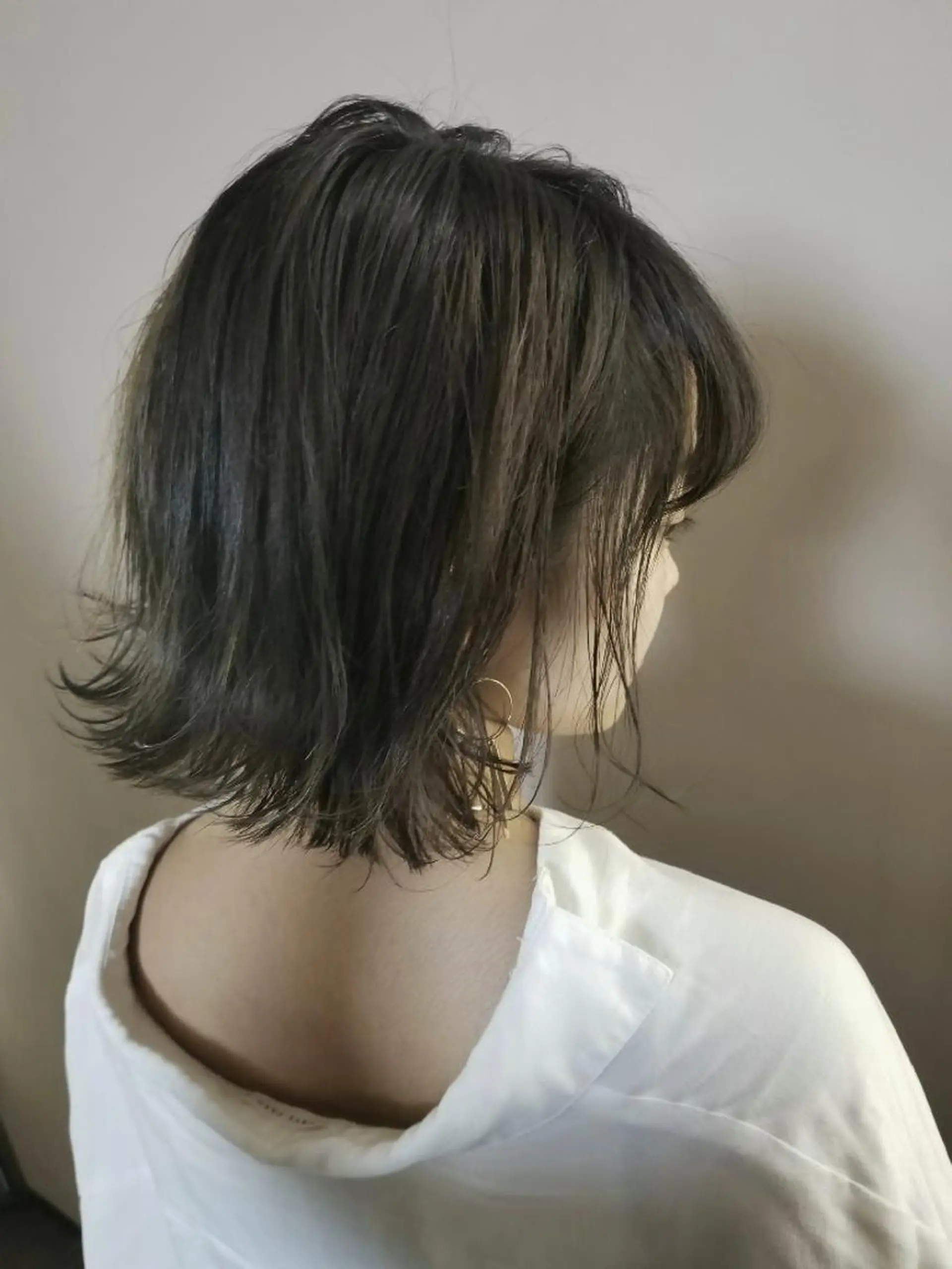 ミディアム Ash 店長　山下達也のヘアスタイル