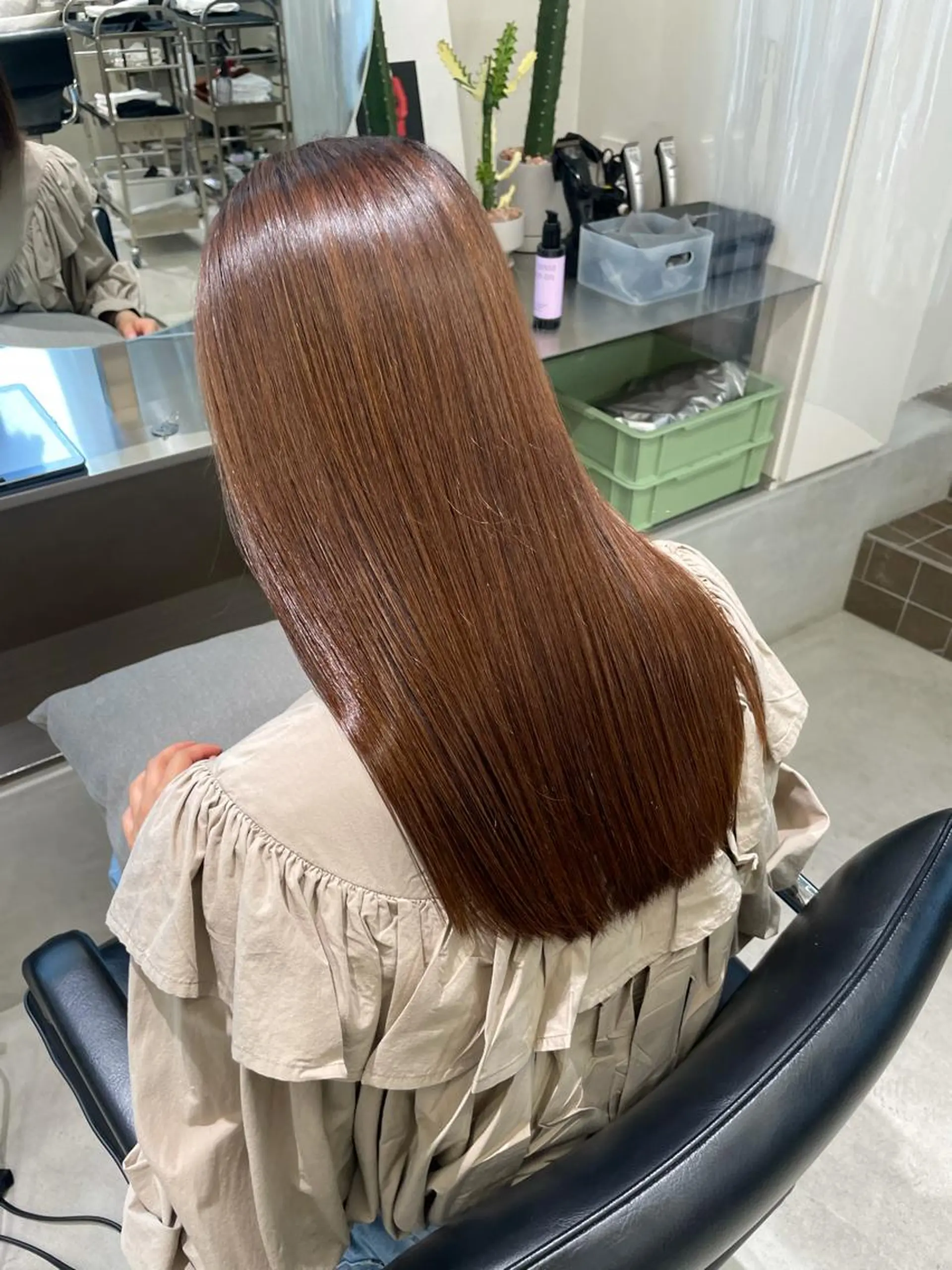 ロング 髪質改善 トリートメント 千原 海颯のヘアスタイル