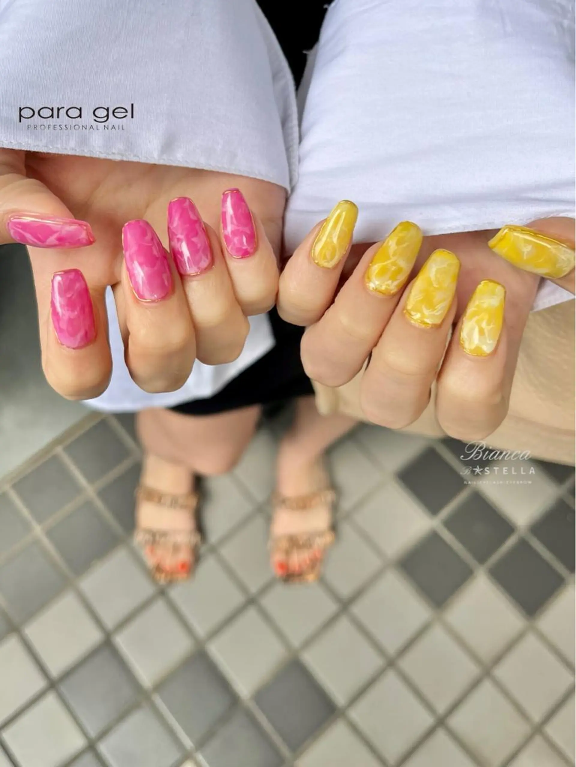 ネイル クリアネイル Mojyam nail所属・松本 実咲のネイルデザイン