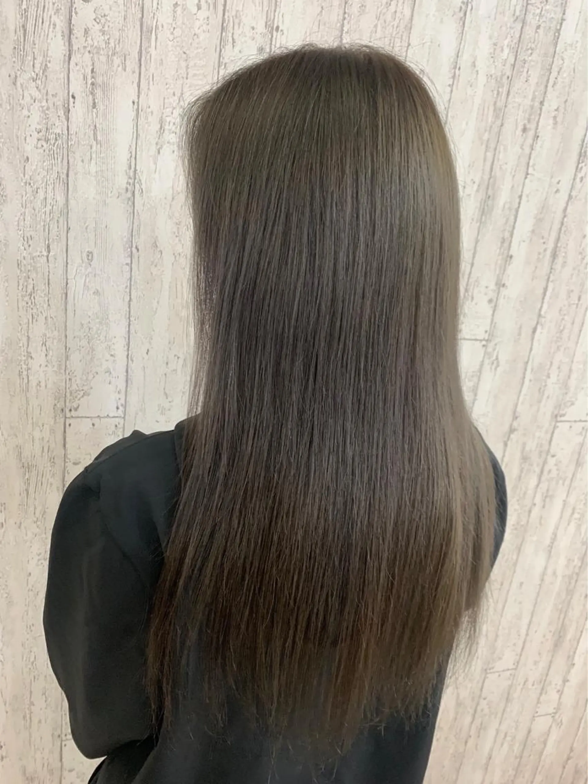 ロング カラー レイヤーカットモデル 募集/藤原一真のヘアスタイル