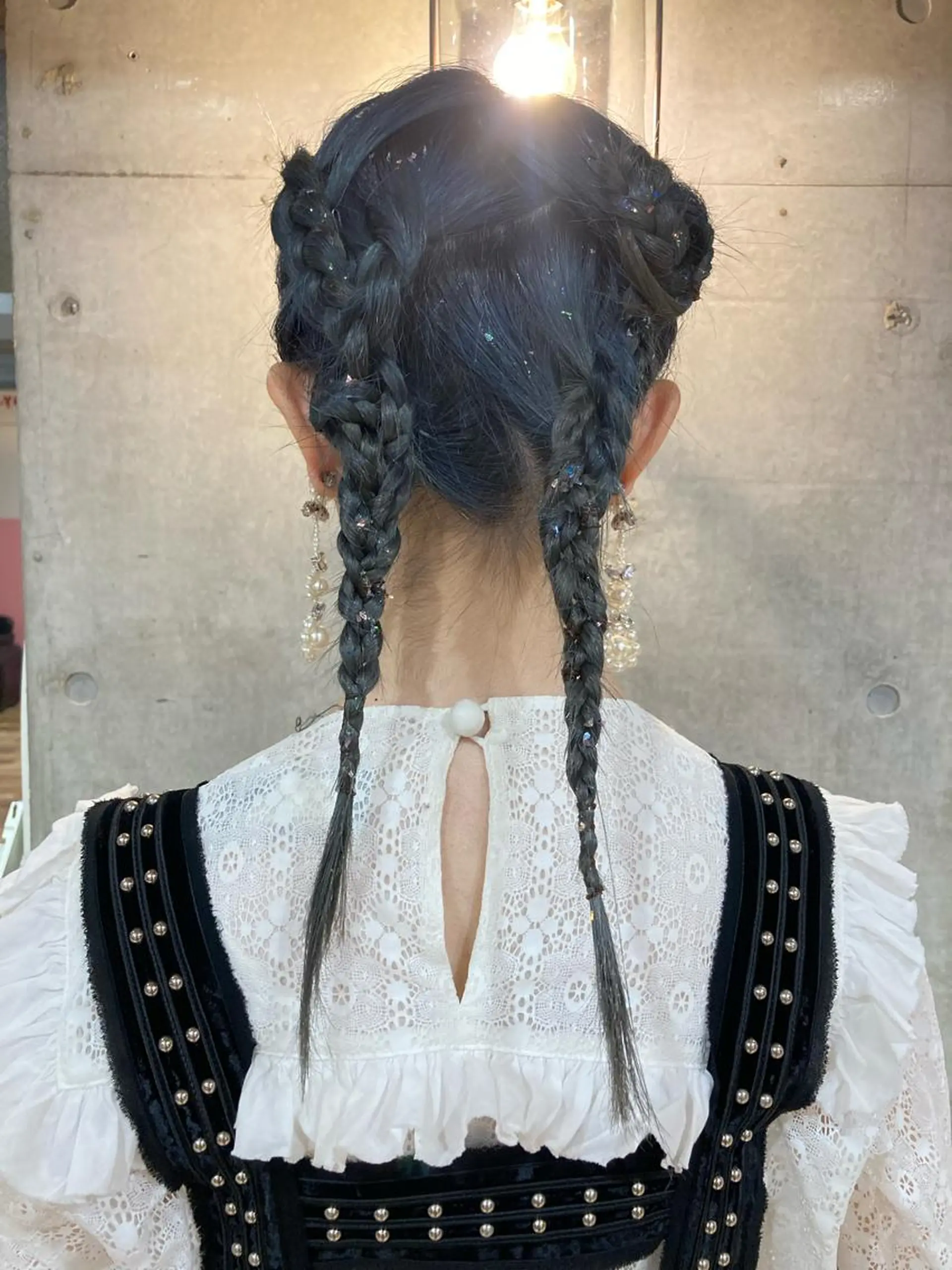 セミロング ヘアセット 横浜美容室／暖色系 michika🌹のヘアスタイル