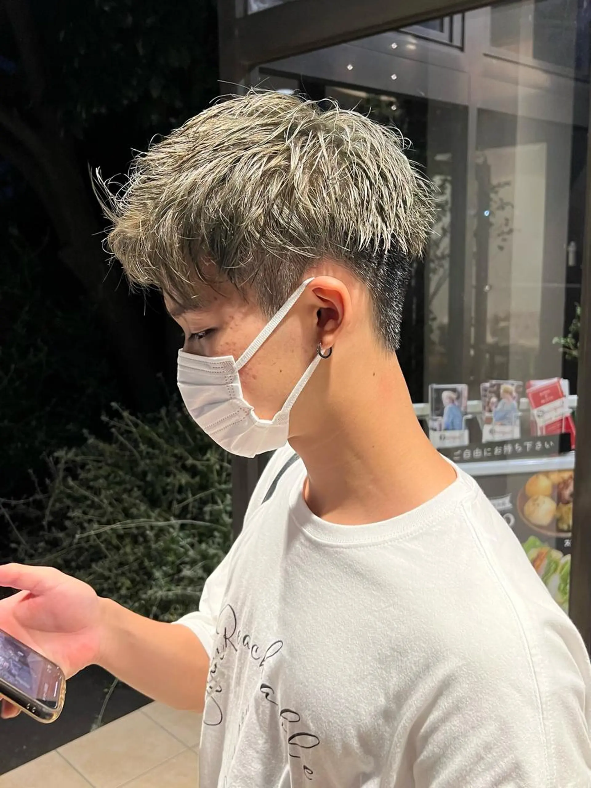 メンズ 🔷メンズフェザー スタイル🔹竹内凌のヘアスタイル