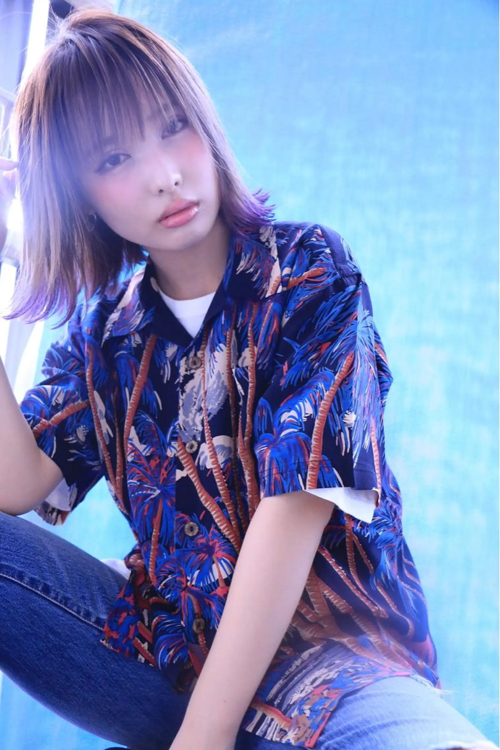 ショート カット ヘアカラー トリートメント 一ノ瀬 暁のヘアスタイル