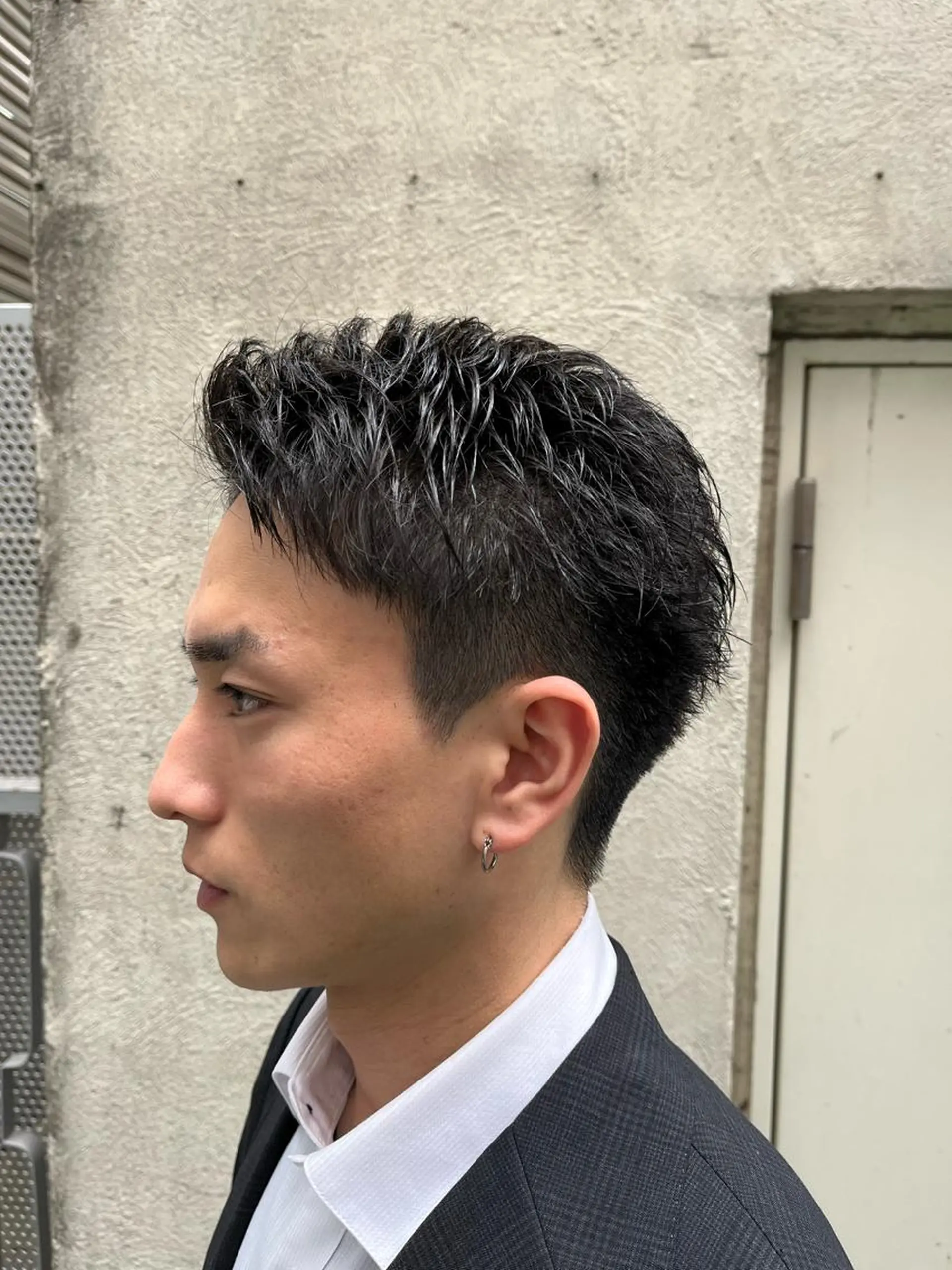 ショート メンズ カット トリートメント ヘアセット 🏆メンズヘア特化 🥇代表りんぺーのヘアスタイル