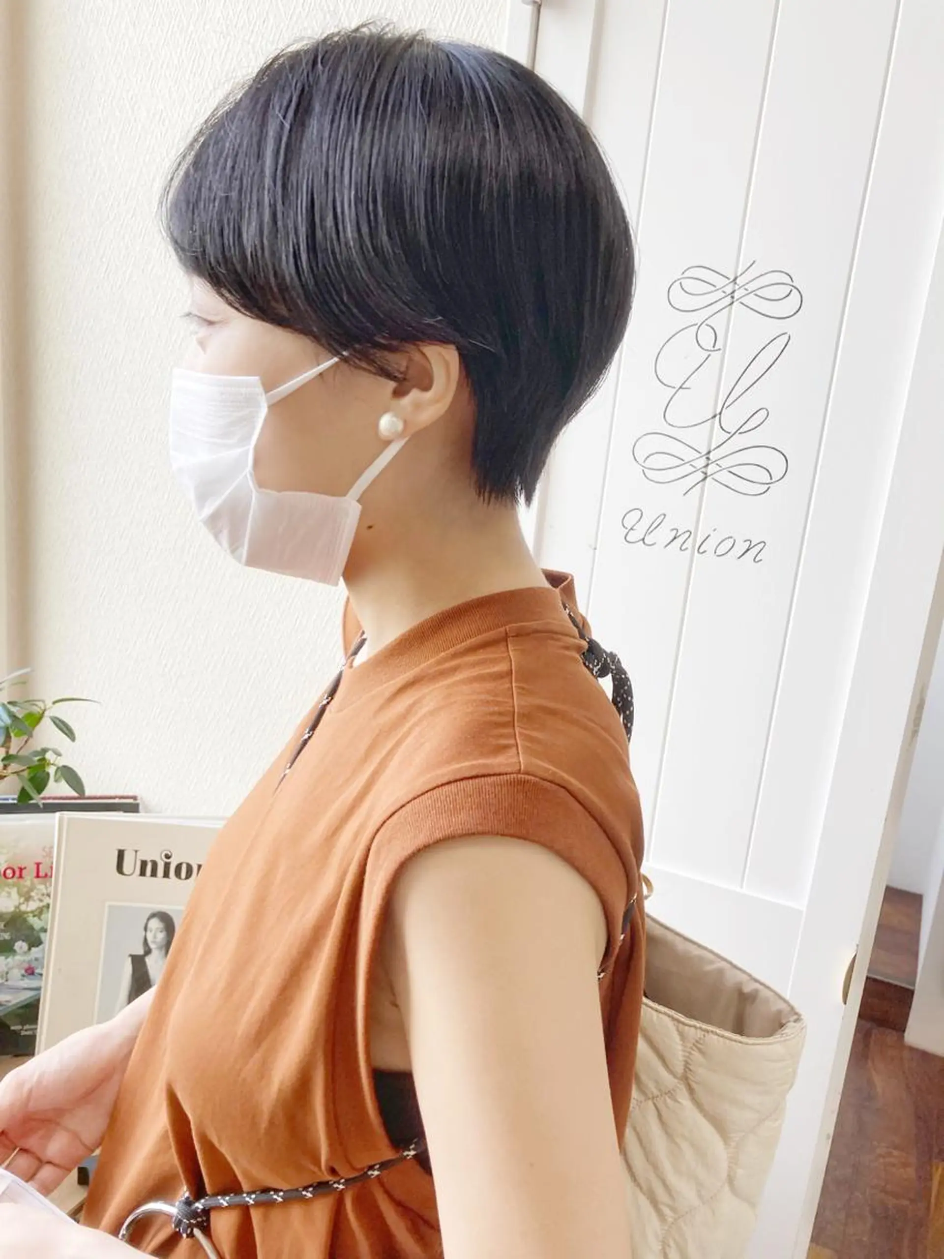 ショート カラー 黒髪 ショートヘア 小木曽智美 /ボブ/ショートのヘアスタイル