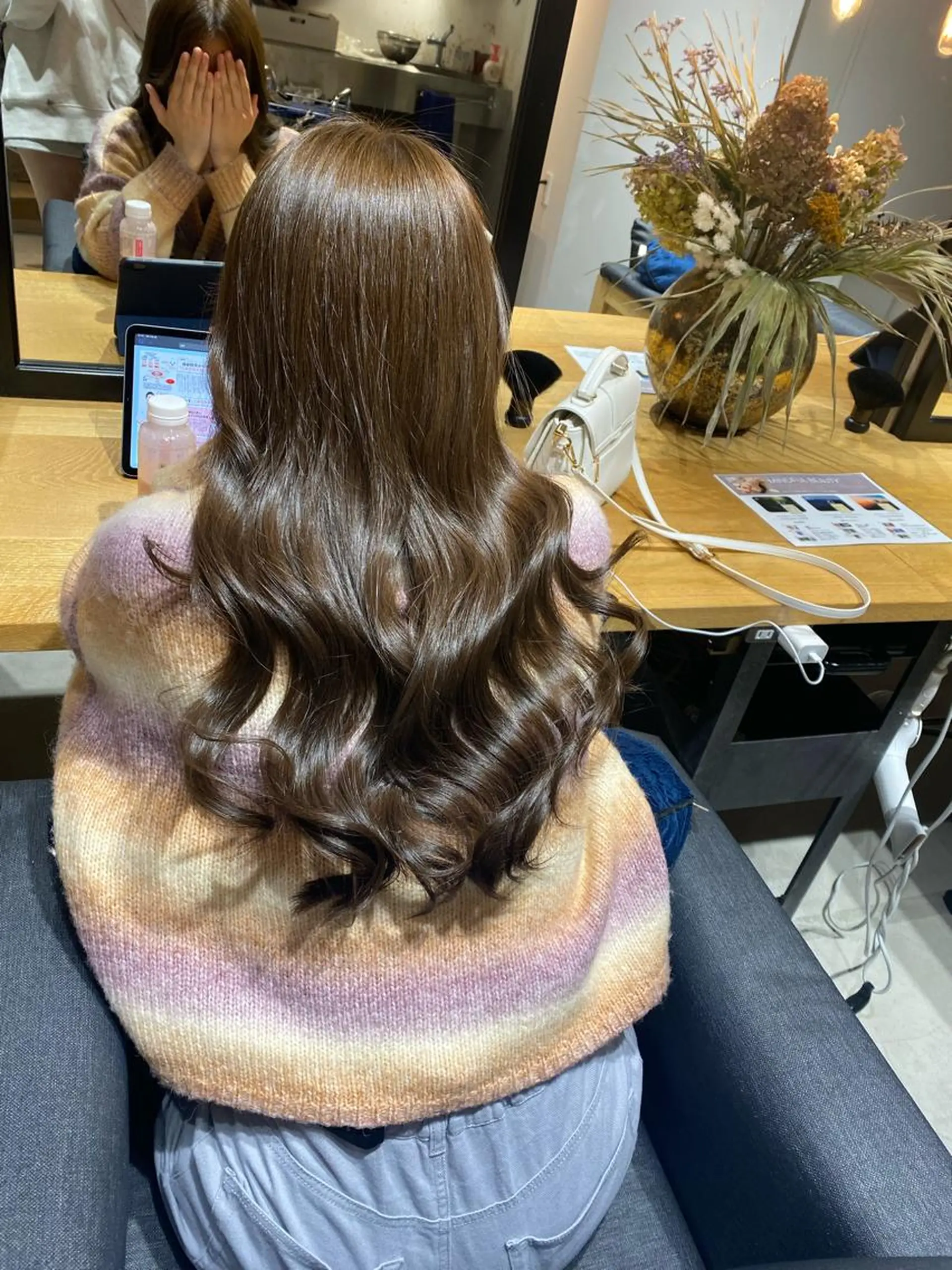 ロング カラー ベージュカラー 山本 琴葉 /ボブ /切りっぱなしボブのヘアスタイル