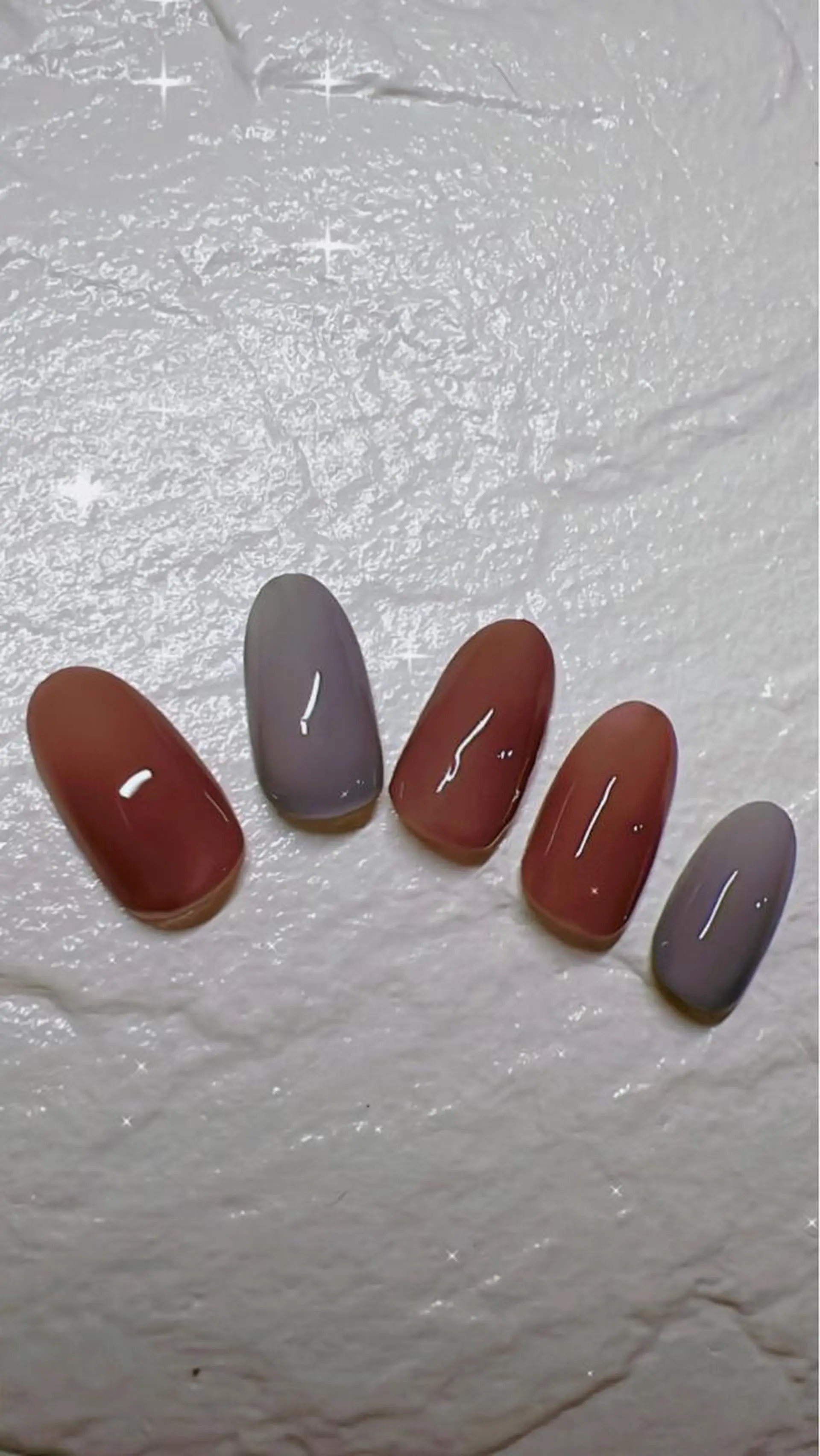 カラー ネイル ワンカラーネイル ハンドネイル ecru エクリュのネイルデザイン