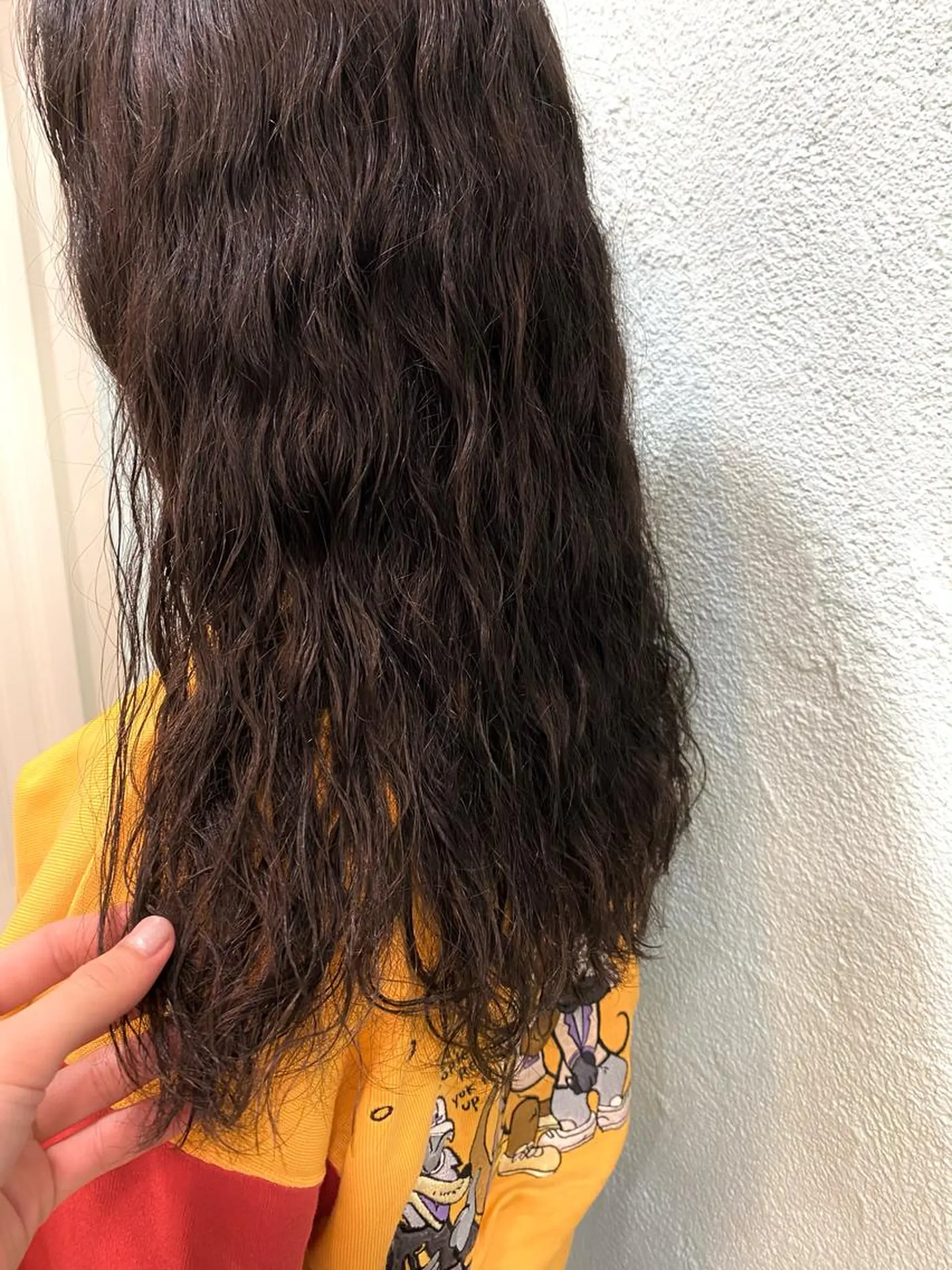 セミロング カラー 菜 摘のヘアスタイル