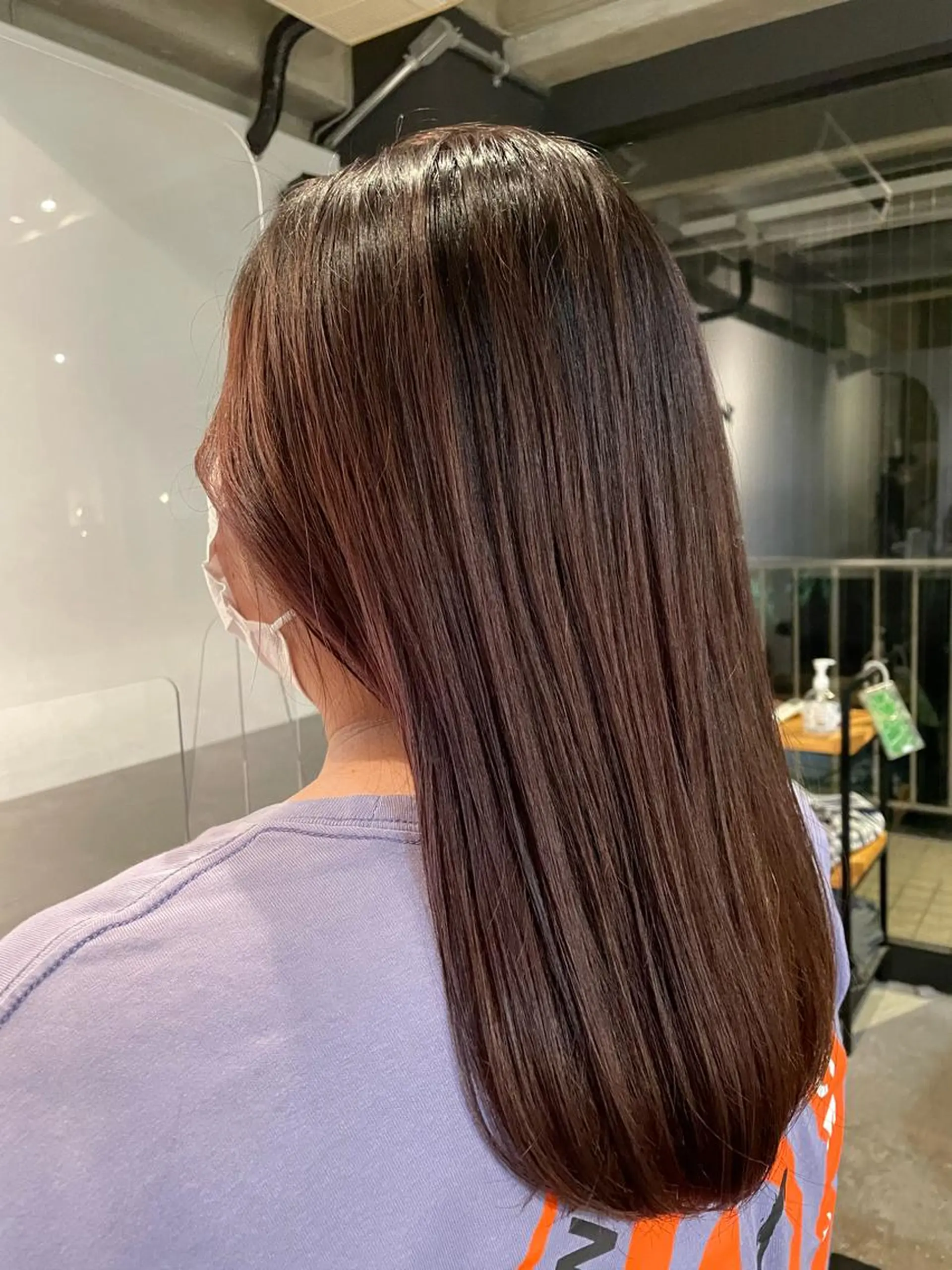 ロング 佐藤 世怜奈のヘアスタイル