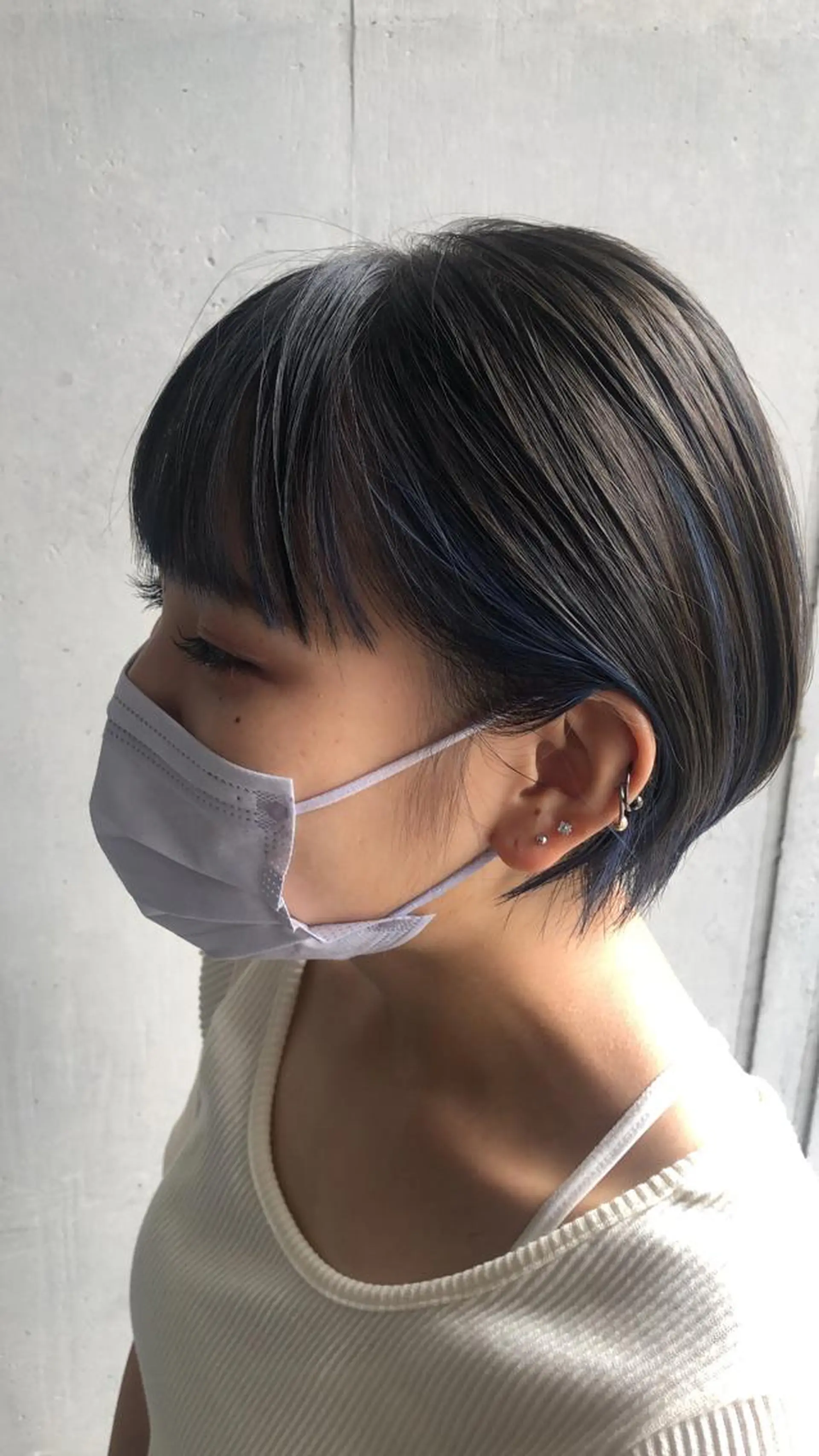 ショート ヘアカラー Glanz hair 坂牛匠のヘアスタイル