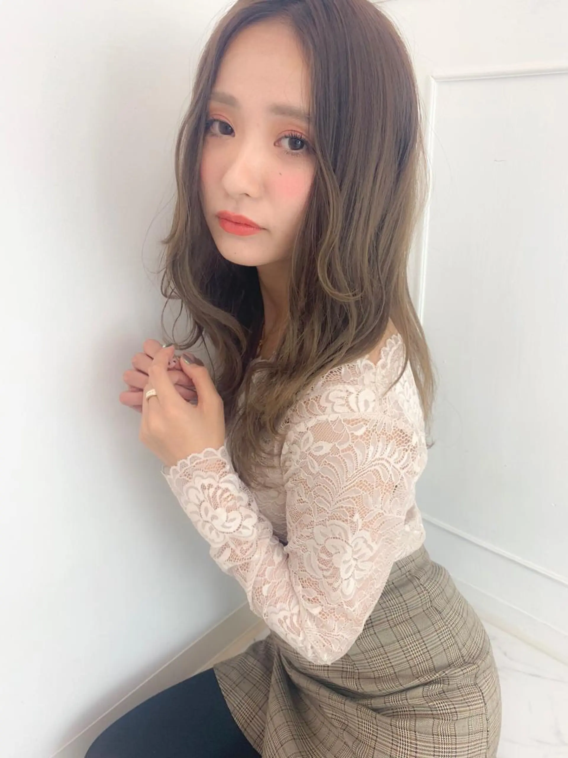 セミロング 【髪質改善】 川津翔太のヘアスタイル