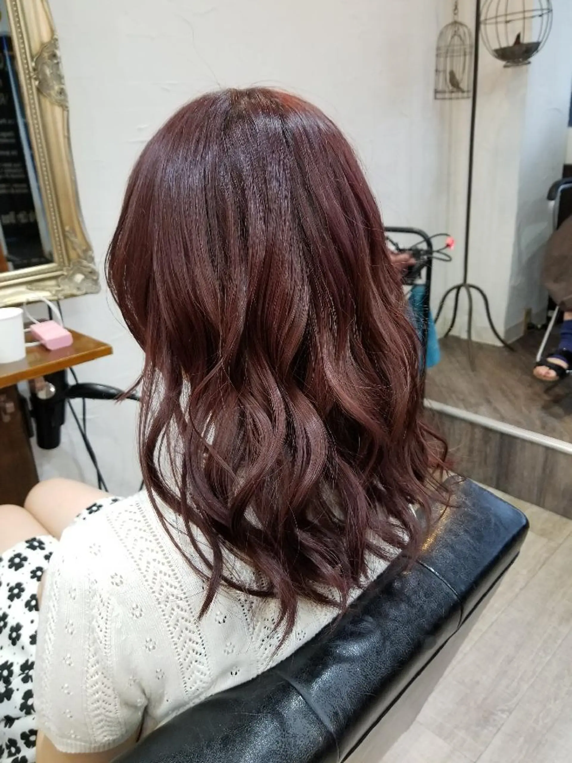 ミディアム カラー カット ヘアカラー トリートメント bathair  所属・bathair 持田侑祐のヘアスタイル