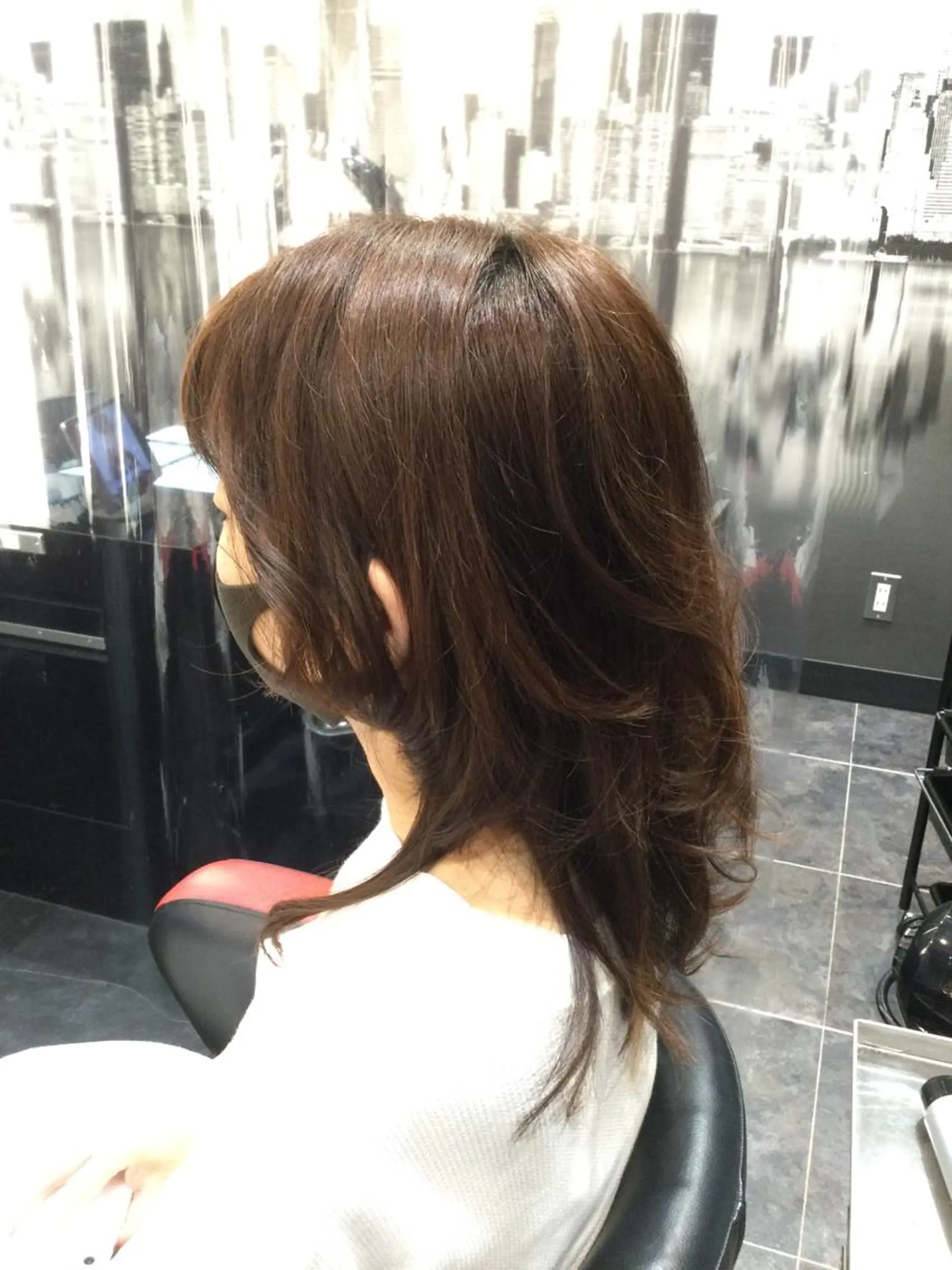 ロング カラー Annon プライベートサロンのヘアスタイル