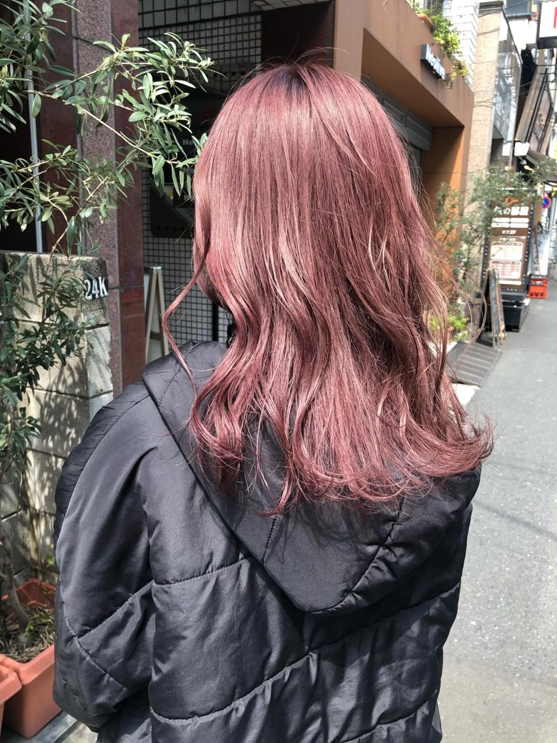 ロング カラー カット ヘアカラー トリートメント ヘアセット 🌷ボブ/髪質改善 ストレートのヘアスタイル