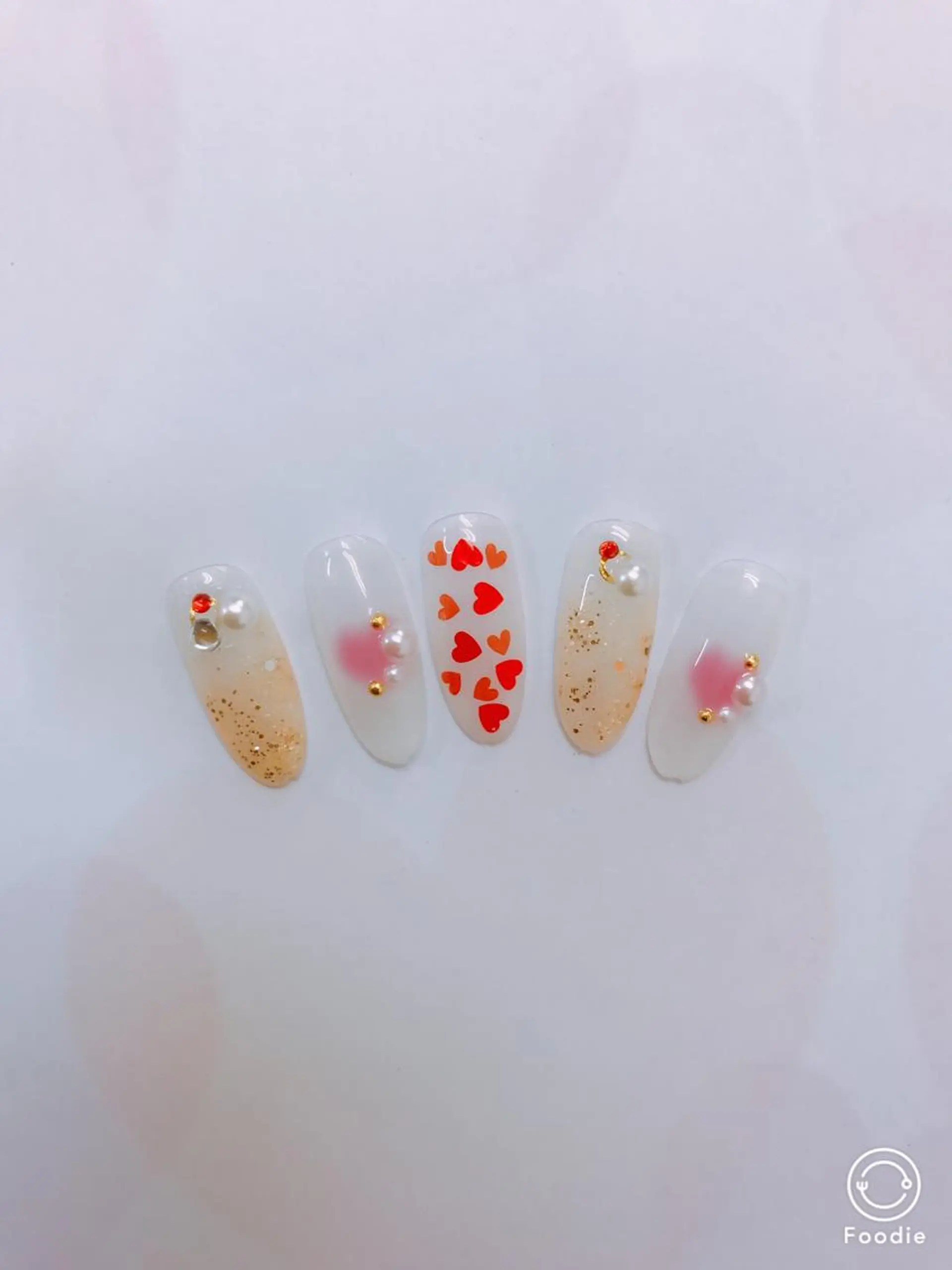 ネイル バレンタイン プライベートサロン eternanailのネイルデザイン