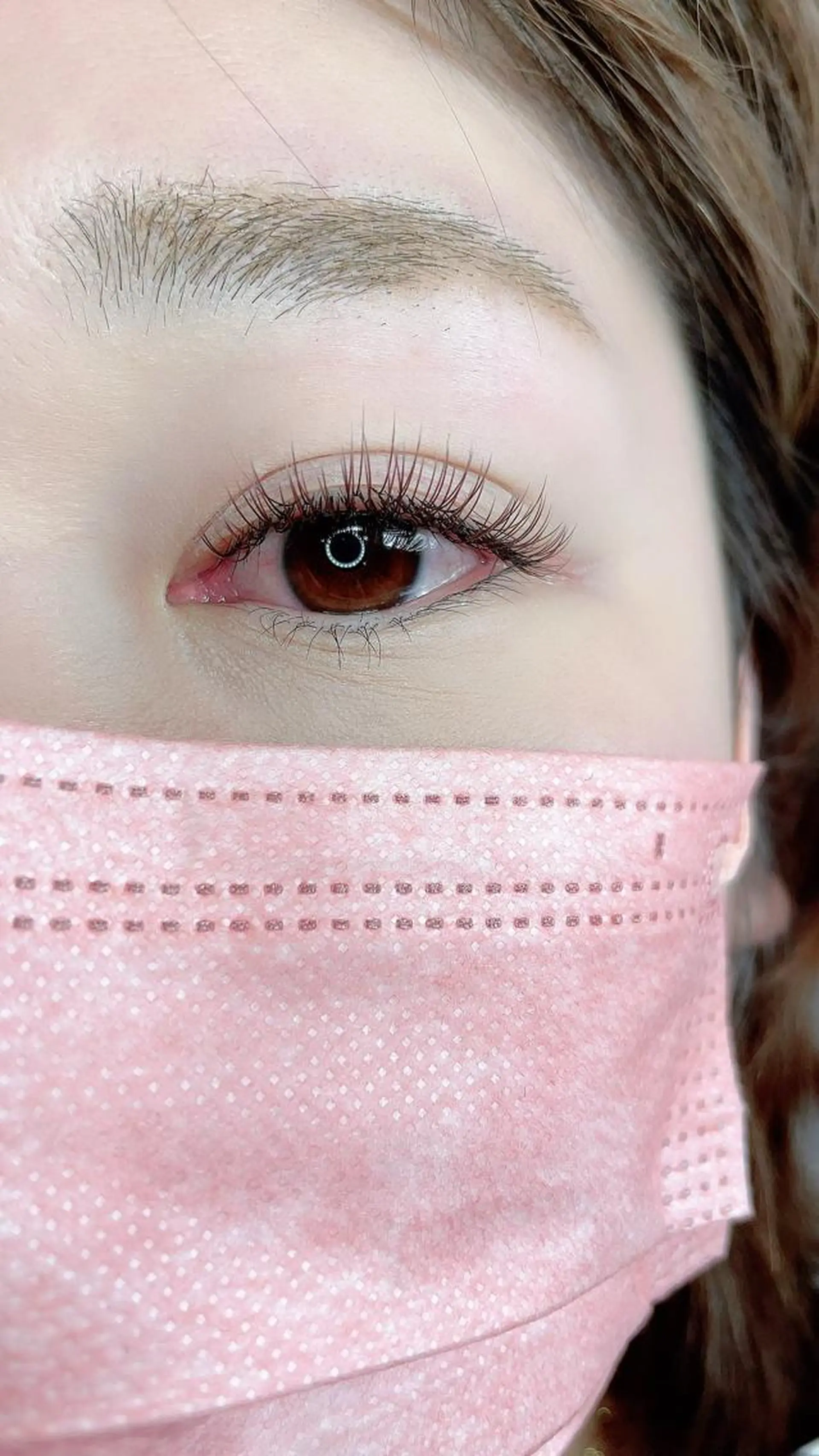 マツエク・マツパ カラーマツエク セーブル ラッシュアーティスト ♡Michiのマツエク・マツパデザイン