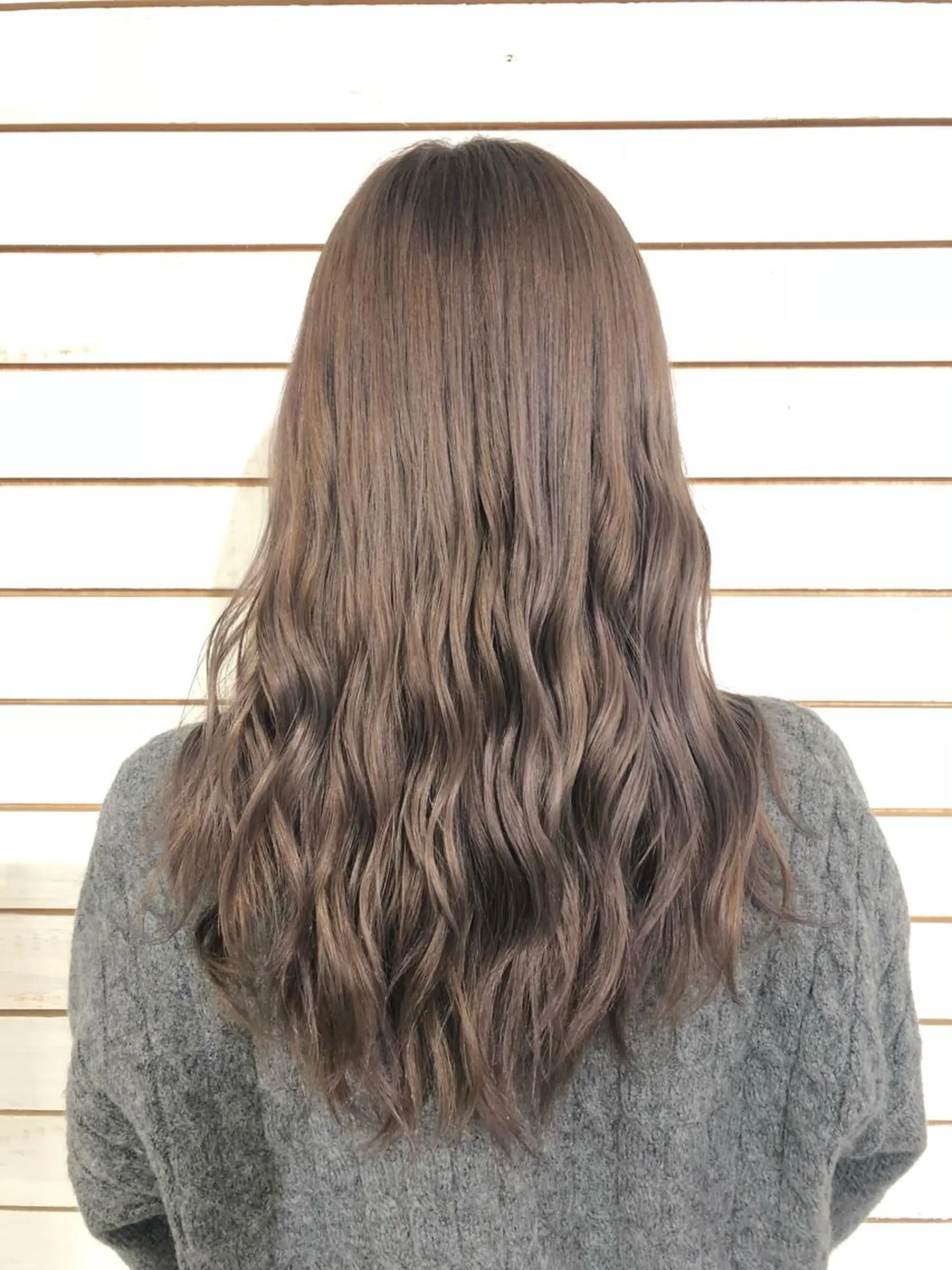 セミロング カット ヘアカラー トリートメント 🧡艶髪ちゅるん髪 🫧🧡YUKI❄️のヘアスタイル