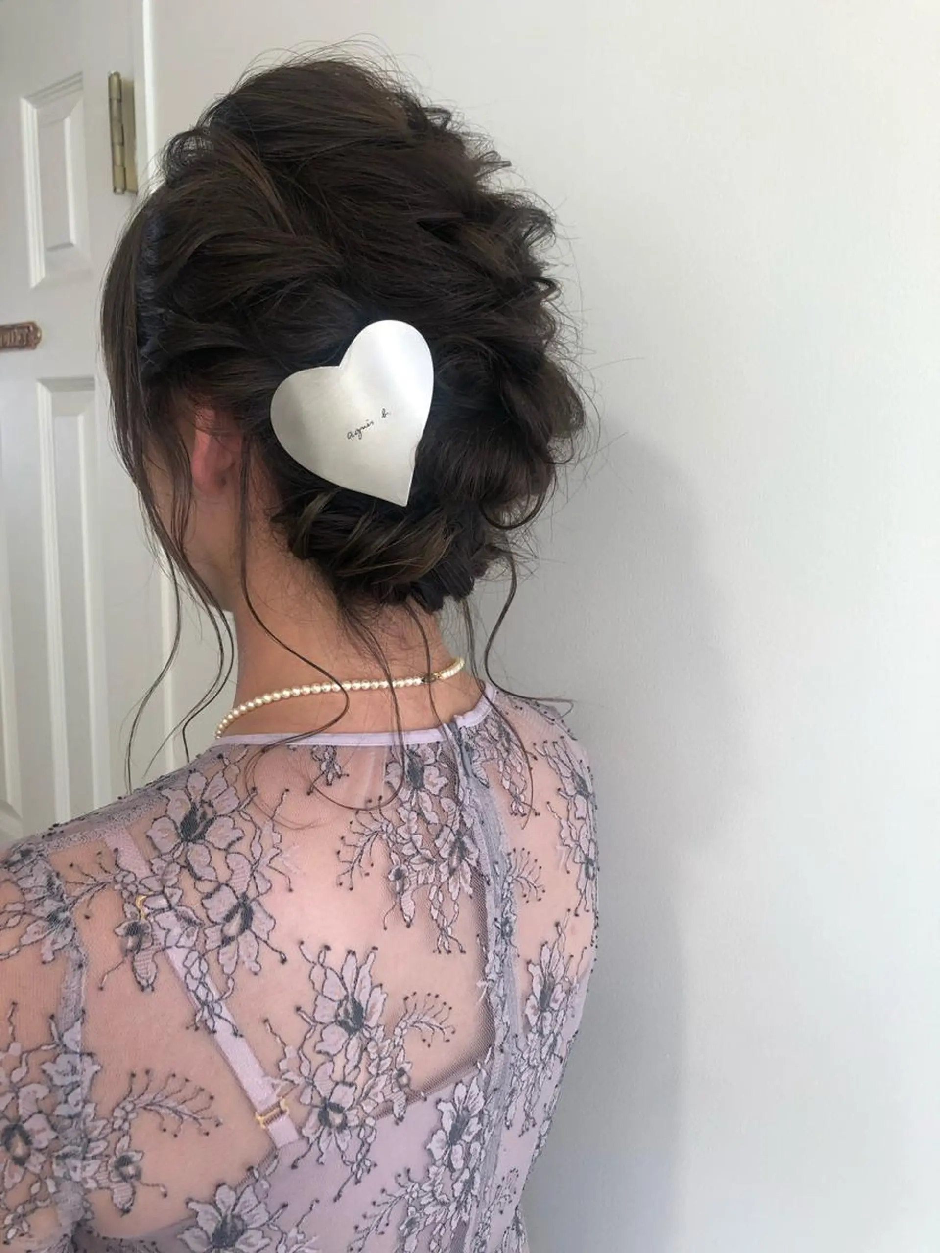 ミディアム カラー ヘアアレンジ MIOベージュカラー 柔らかいカラーのヘアスタイル