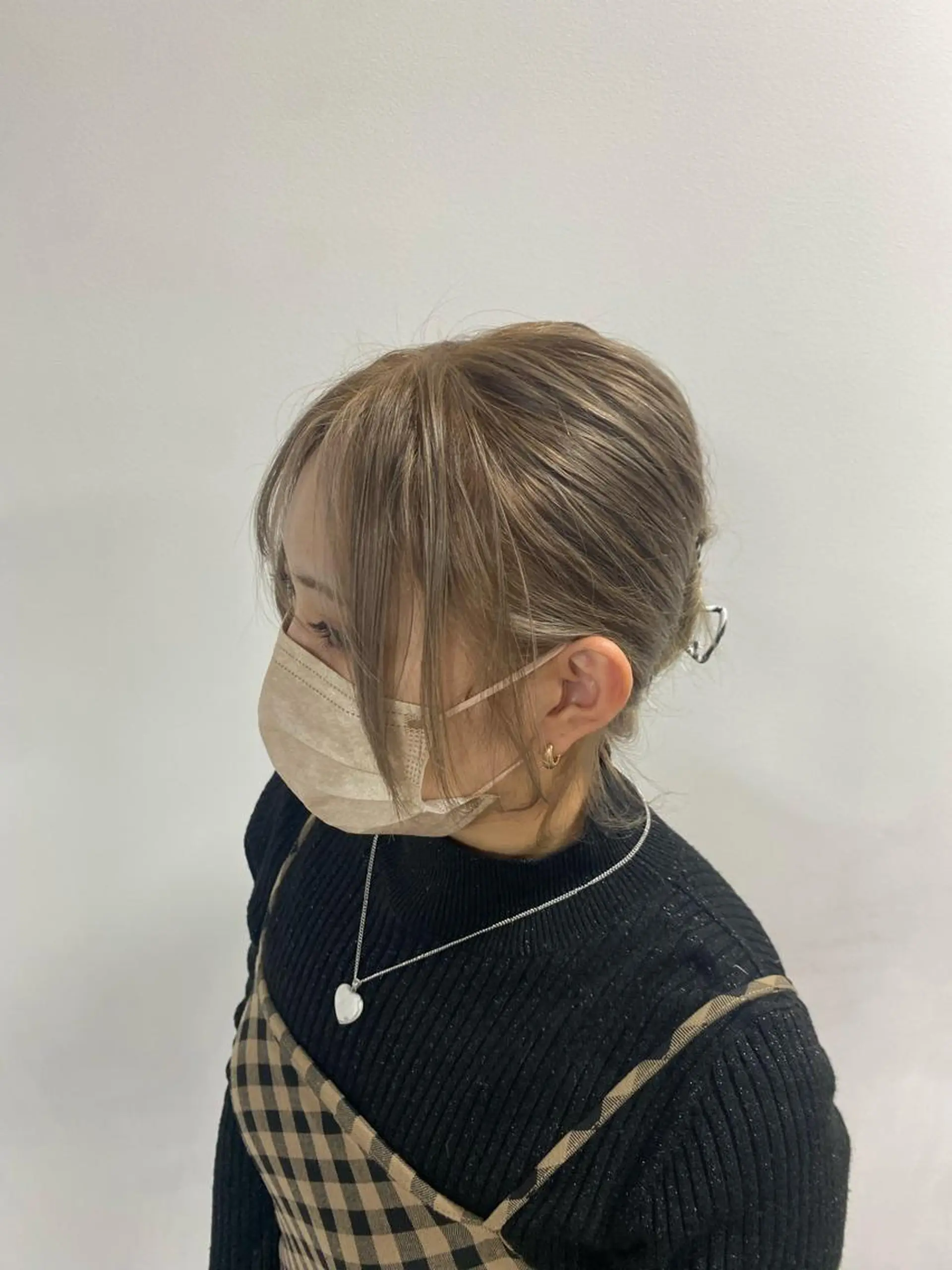 ミディアム ヨシンモリ 韓国風ヘア レイヤーカット 髪質改善 髪質改善カラーゆうひのヘアスタイル