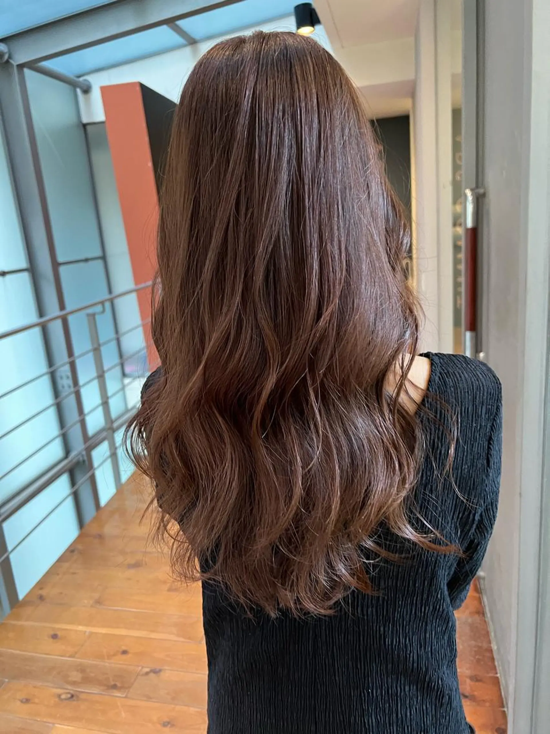 ロング カラー カット ヘアカラー トリートメント Lond luce心斎橋所属・🍀小川大輔🍀 ボブ/ブリーチ🥇のヘアスタイル