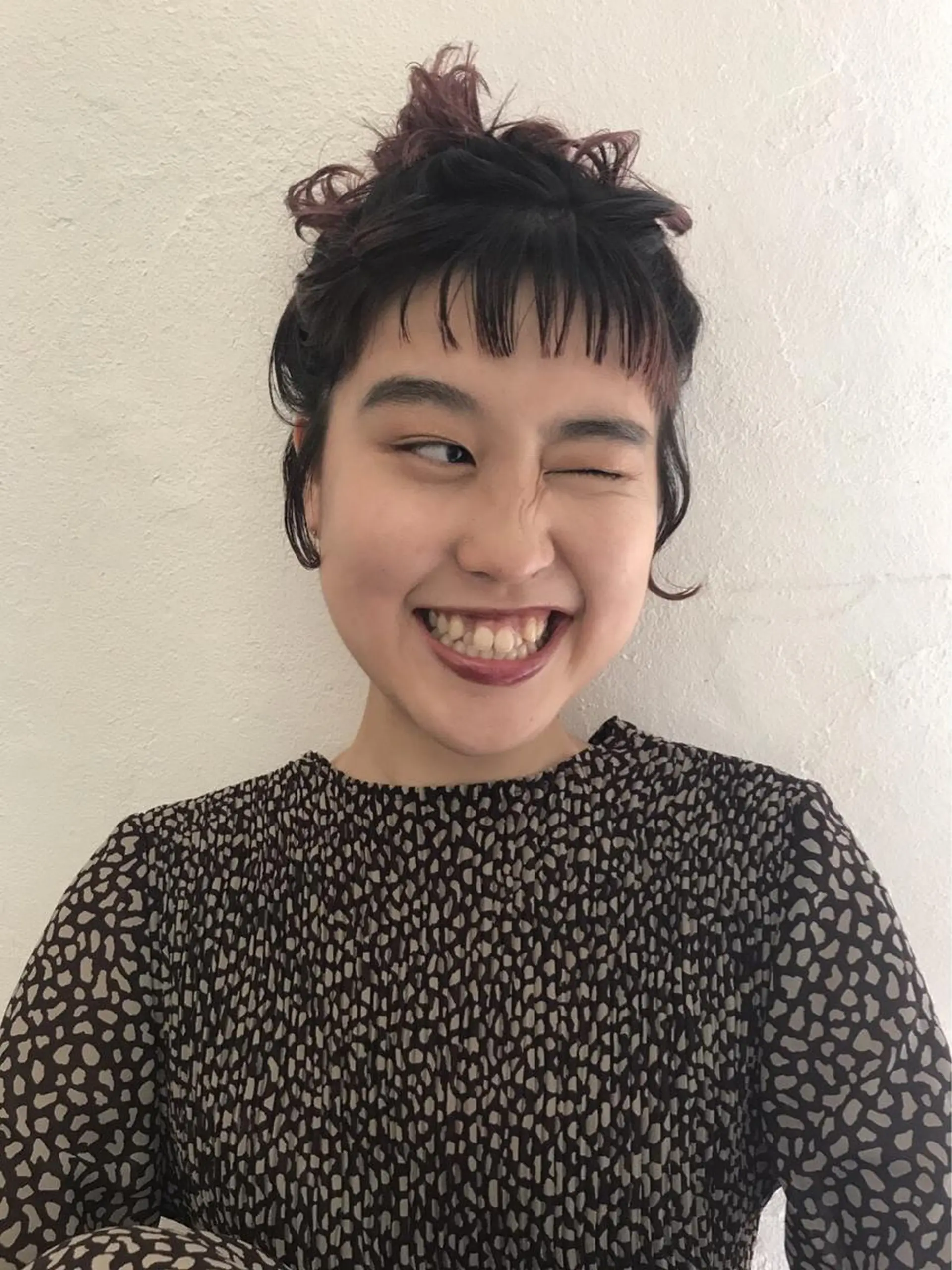 ショート カラー BRUNTJET所属・MAEDA MADOKAのヘアスタイル