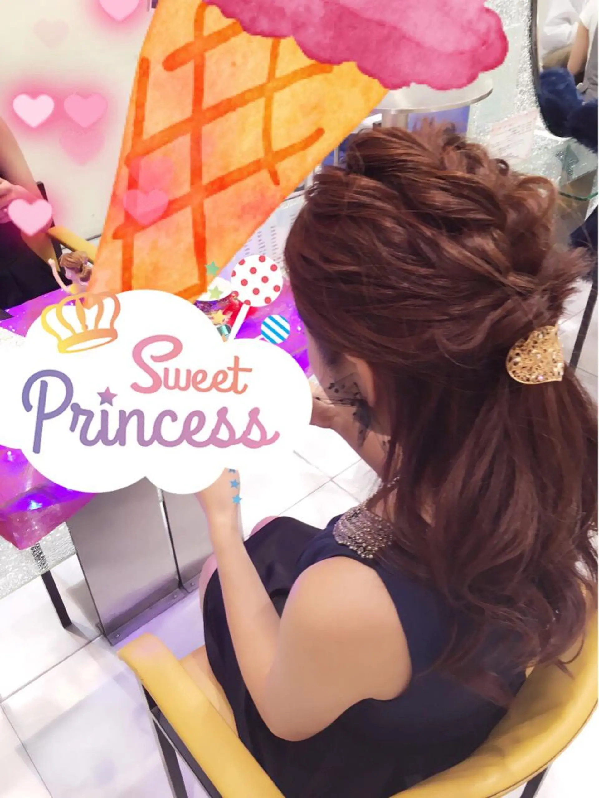 ミディアム セミロング ロング ヘアアレンジ ウプエステティック所属・韓国肌管理 ウプエステティックのエステ・リラクイメージ