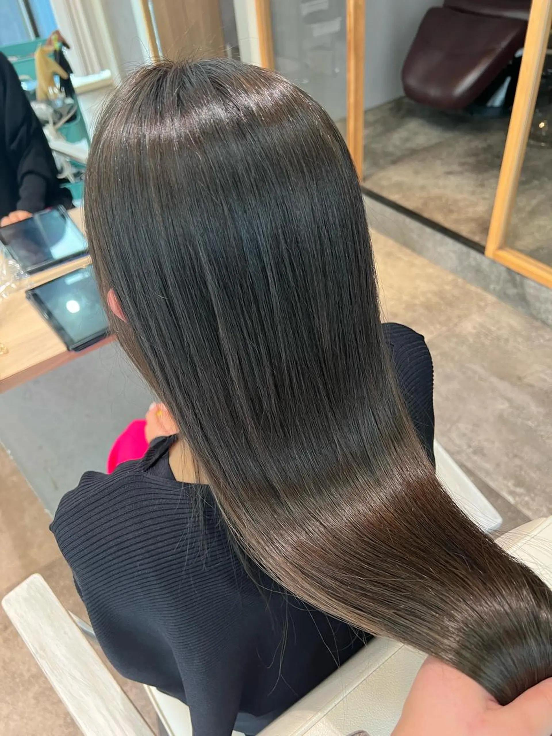 ロング カラー ヘアアレンジ 髪質改善 トリートメント カット トリートメント ヘアセット 悩み解決/艶髪/ LISAのヘアスタイル