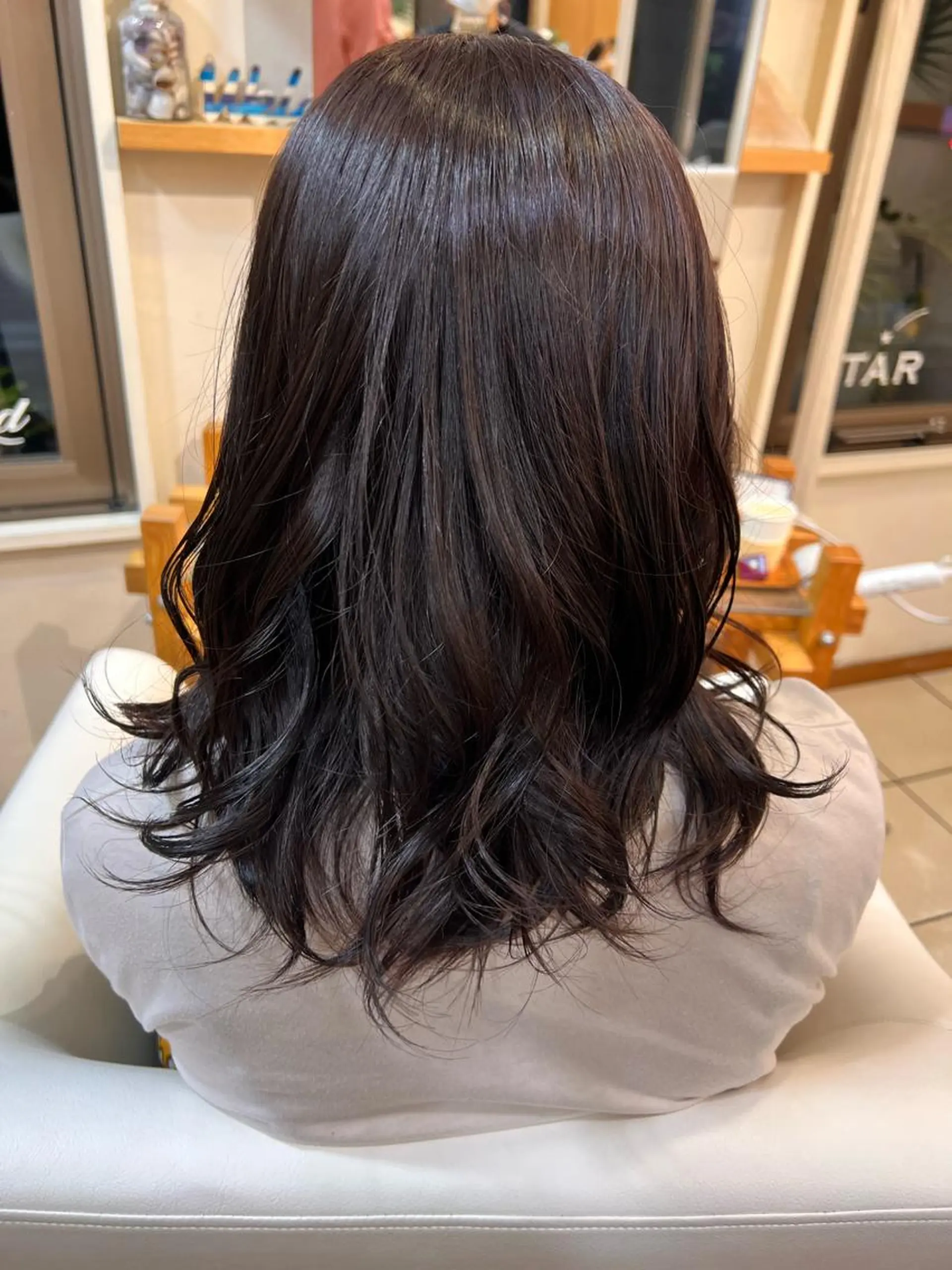 セミロング カラー GOURIKI jr 🌿‬MIKUのヘアスタイル