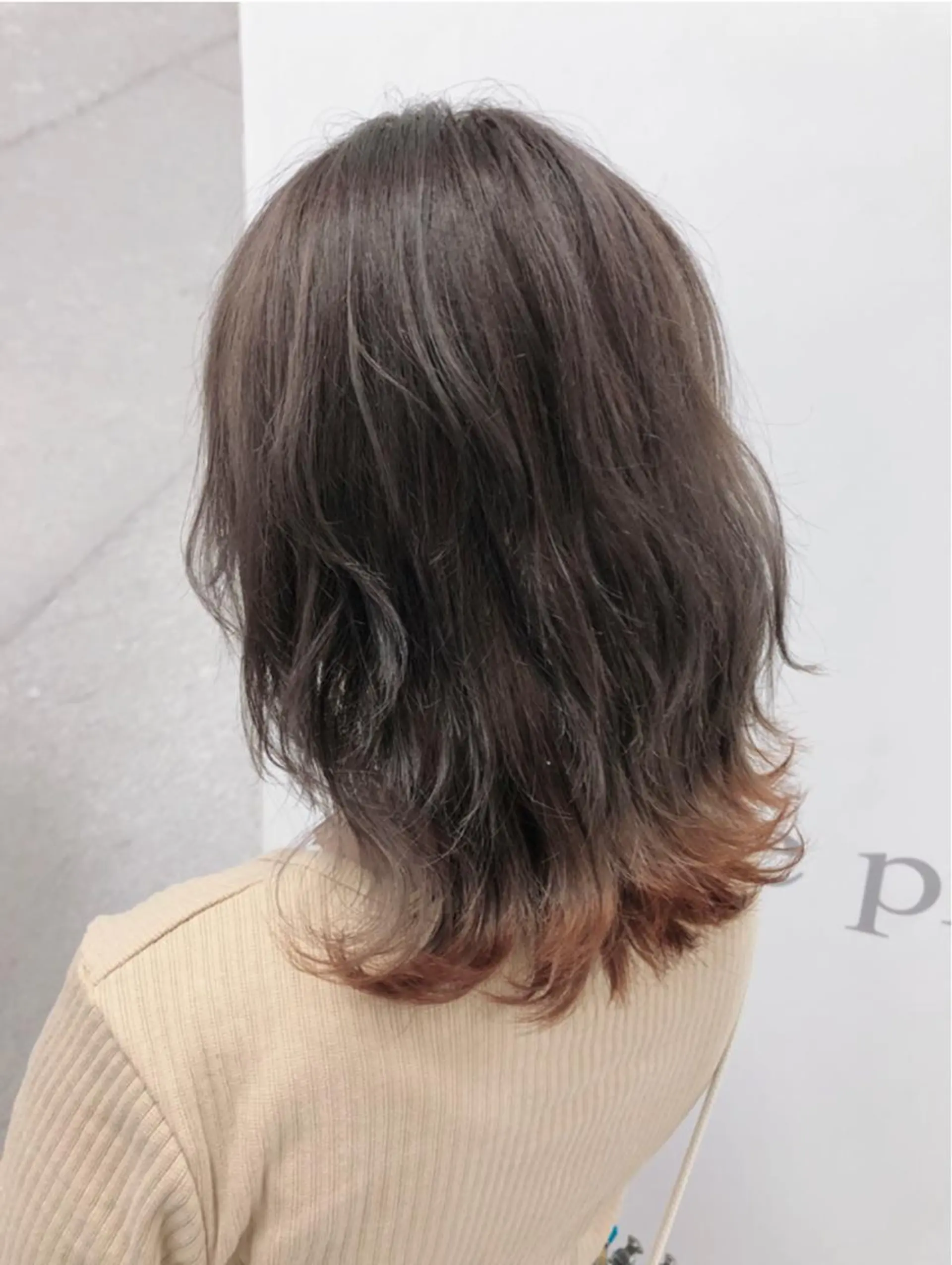 ミディアム カラー オレンジ &グループ代表取締役 KOHEIのヘアスタイル