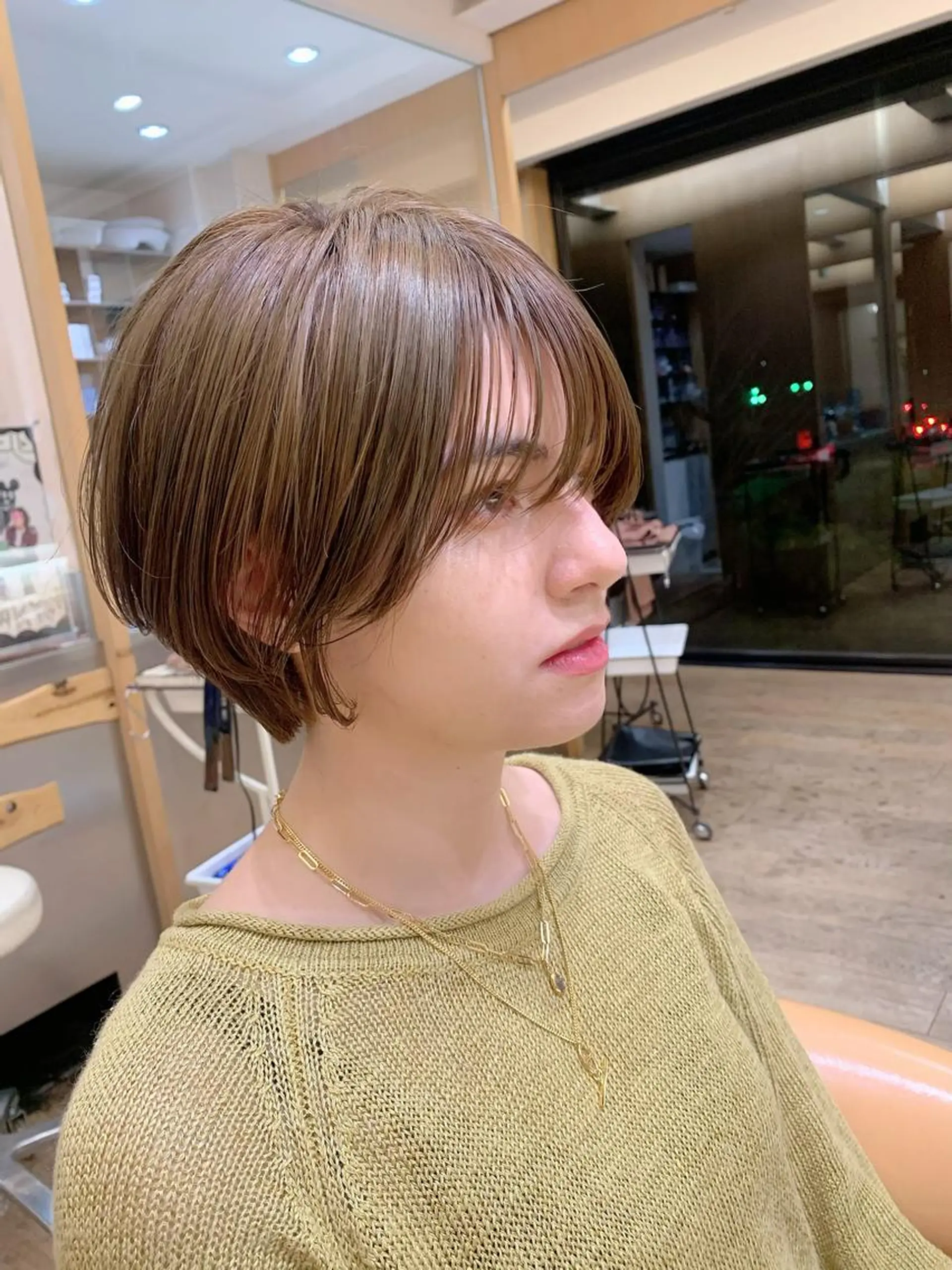 ショート ナガス カズアキのヘアスタイル