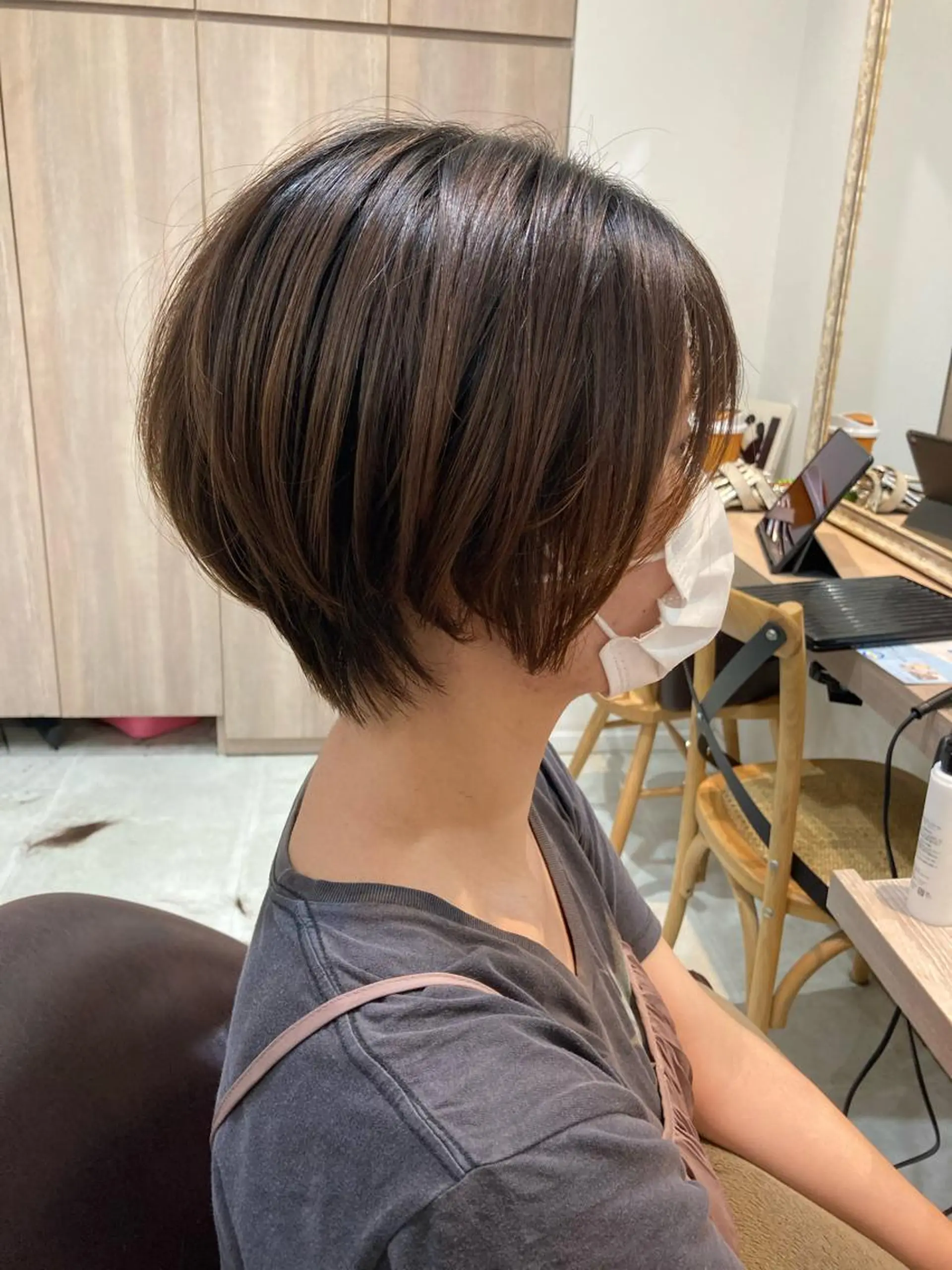 ショート 中江 翔のヘアスタイル
