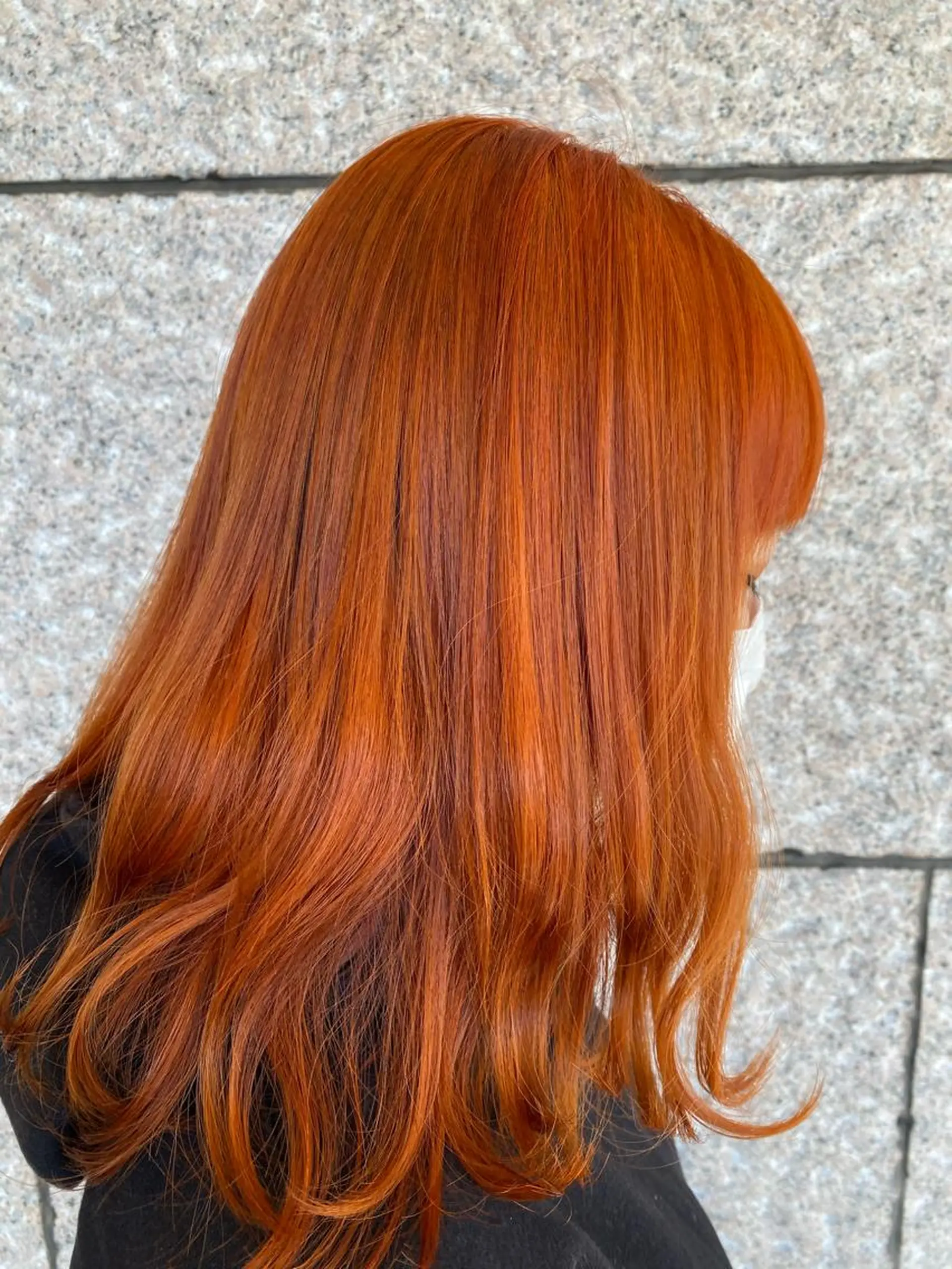 ミディアム カラー 福薗 ななのヘアスタイル