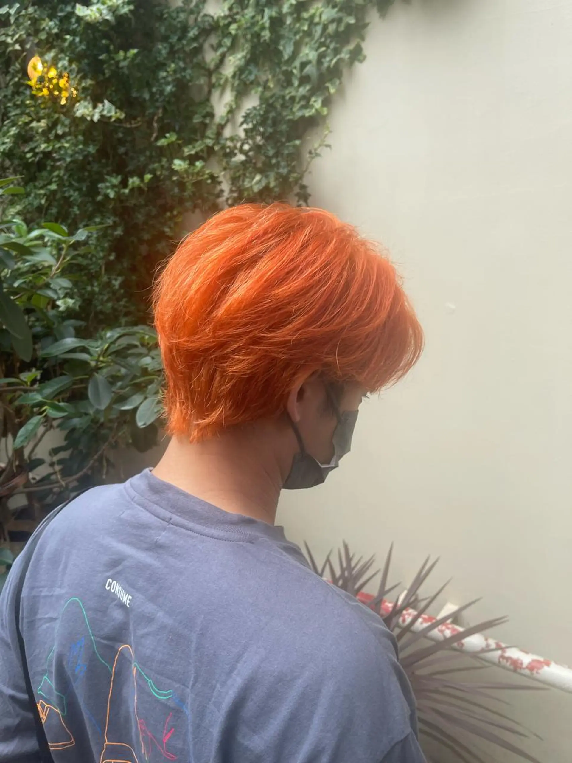 カラー メンズ ショート/ボブ 矢野湧也のヘアスタイル