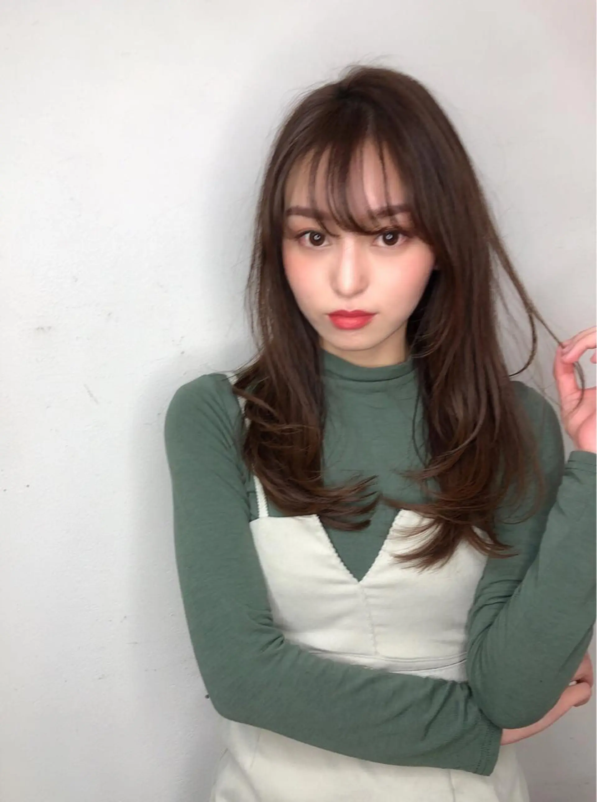 ロング レイヤーカット 似合わせレイヤー 🇰🇷荒木洋文のヘアスタイル