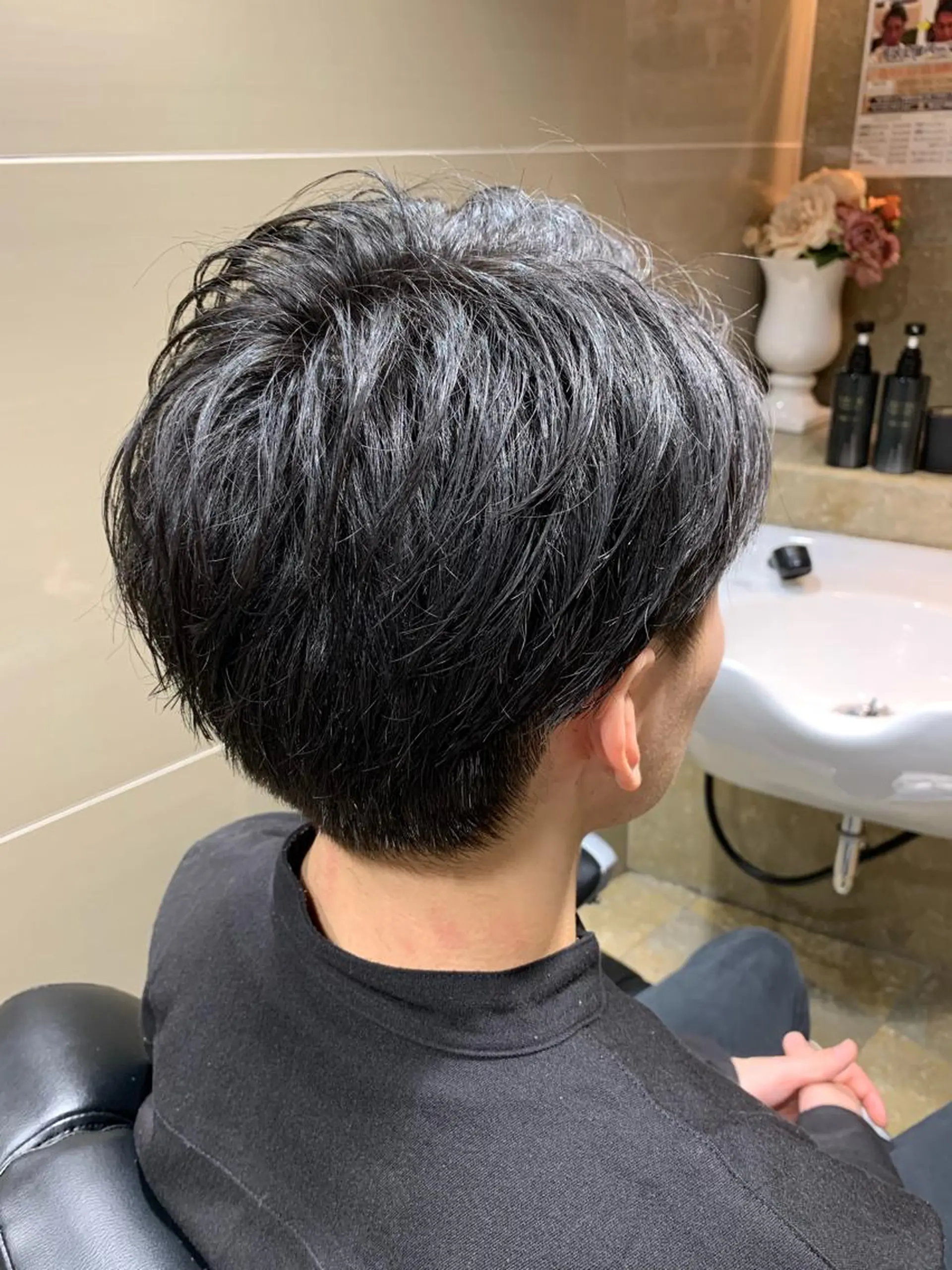 ショート 長内 健太のヘアスタイル