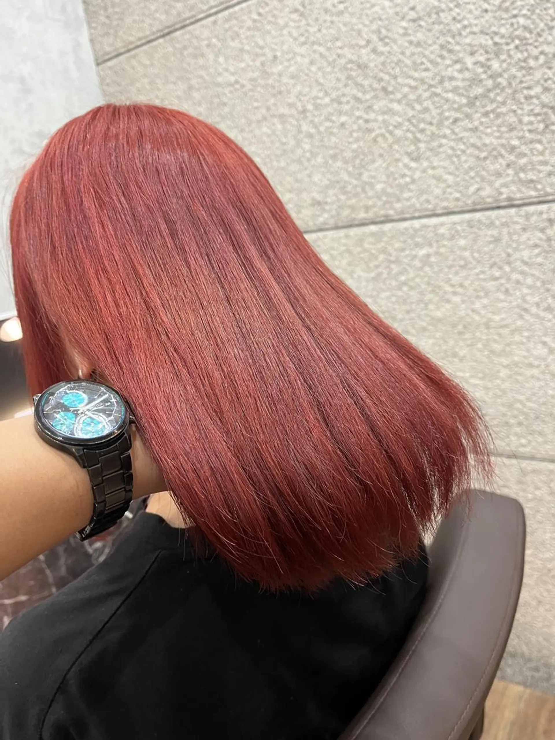 セミロング olino 【オリノ】西田辺のヘアスタイル