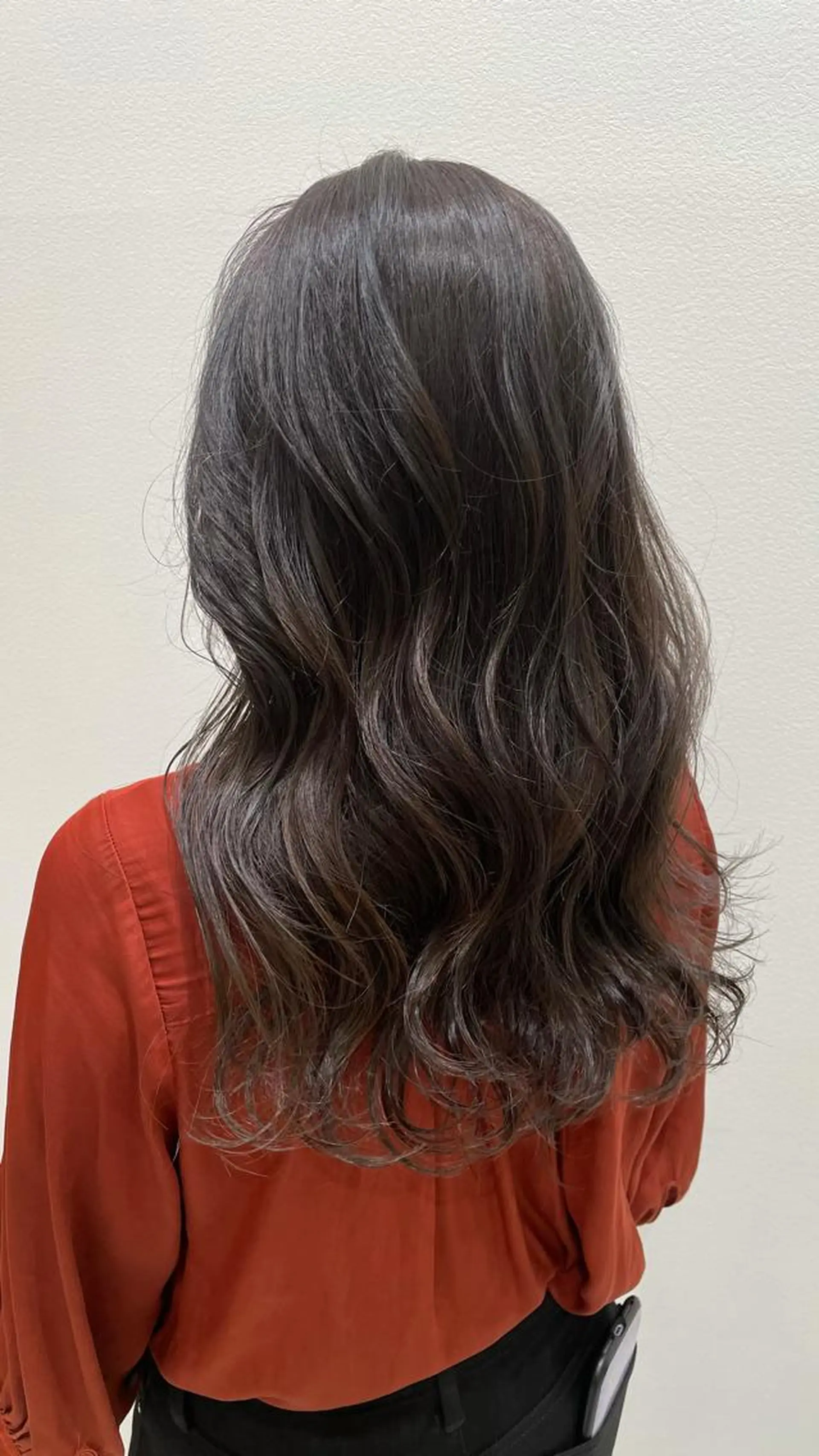 ロング パーマモデル募集🌈 森脇帆南のヘアスタイル