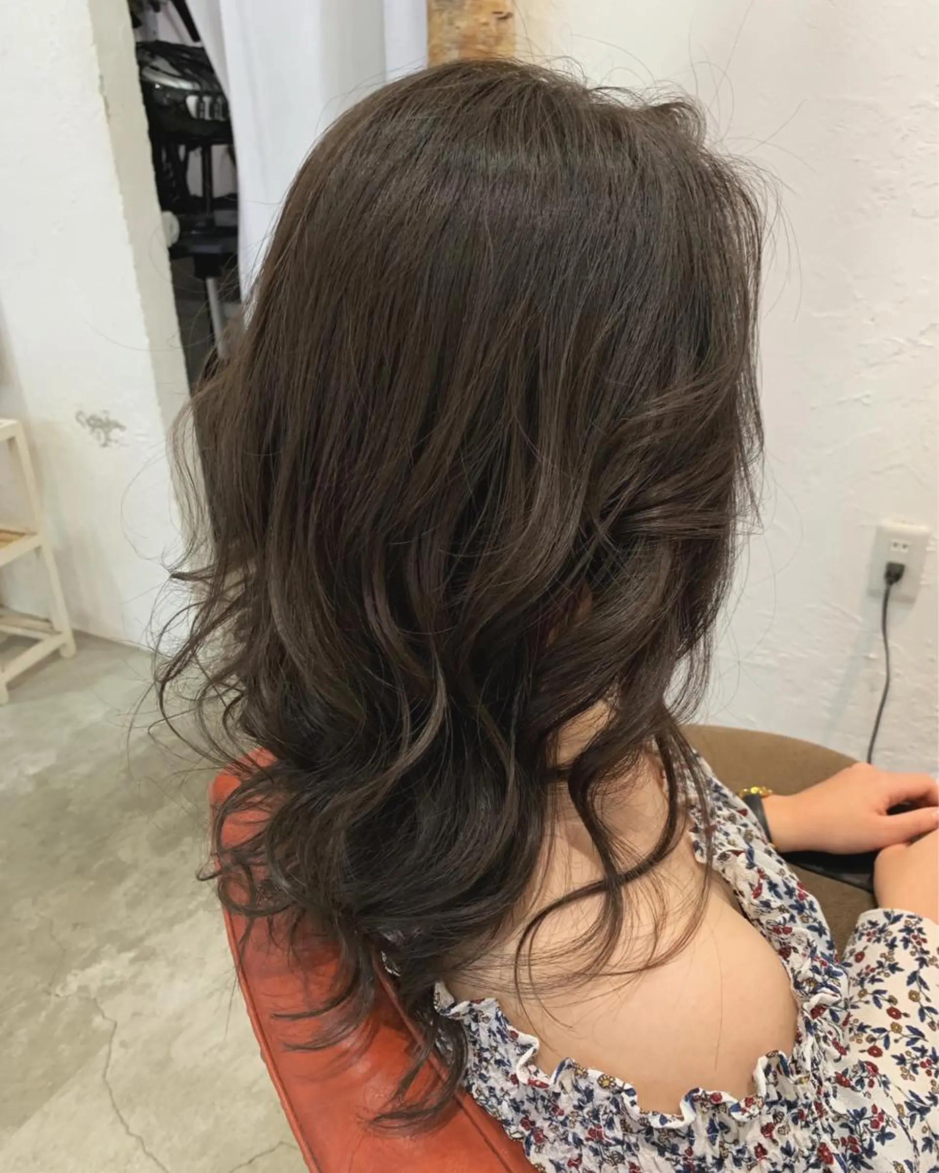 ロング カラー fio マナミのヘアスタイル