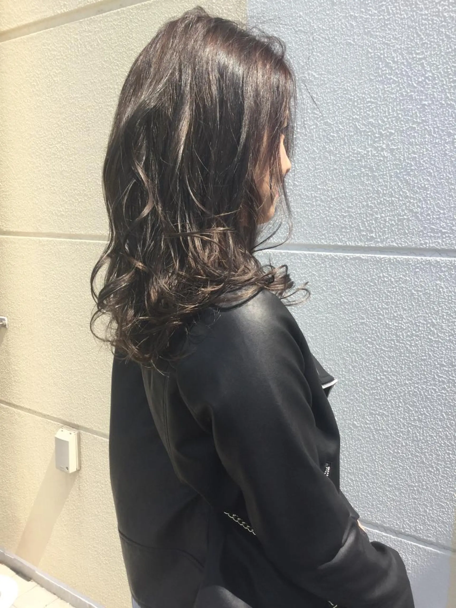 セミロング 庄嶋 彩香のヘアスタイル