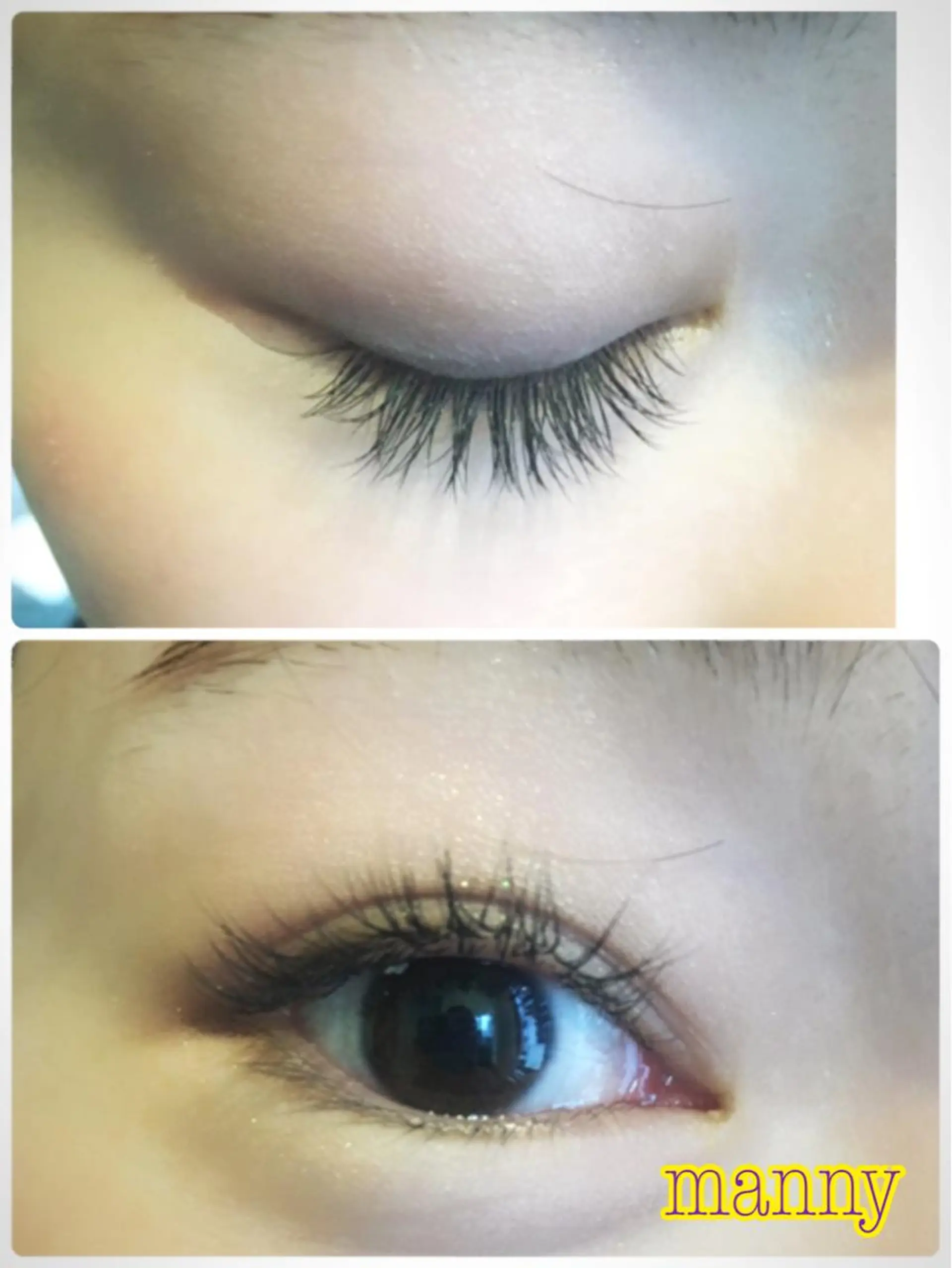 マツエク・マツパ manny eyelashのマツエク・マツパデザイン