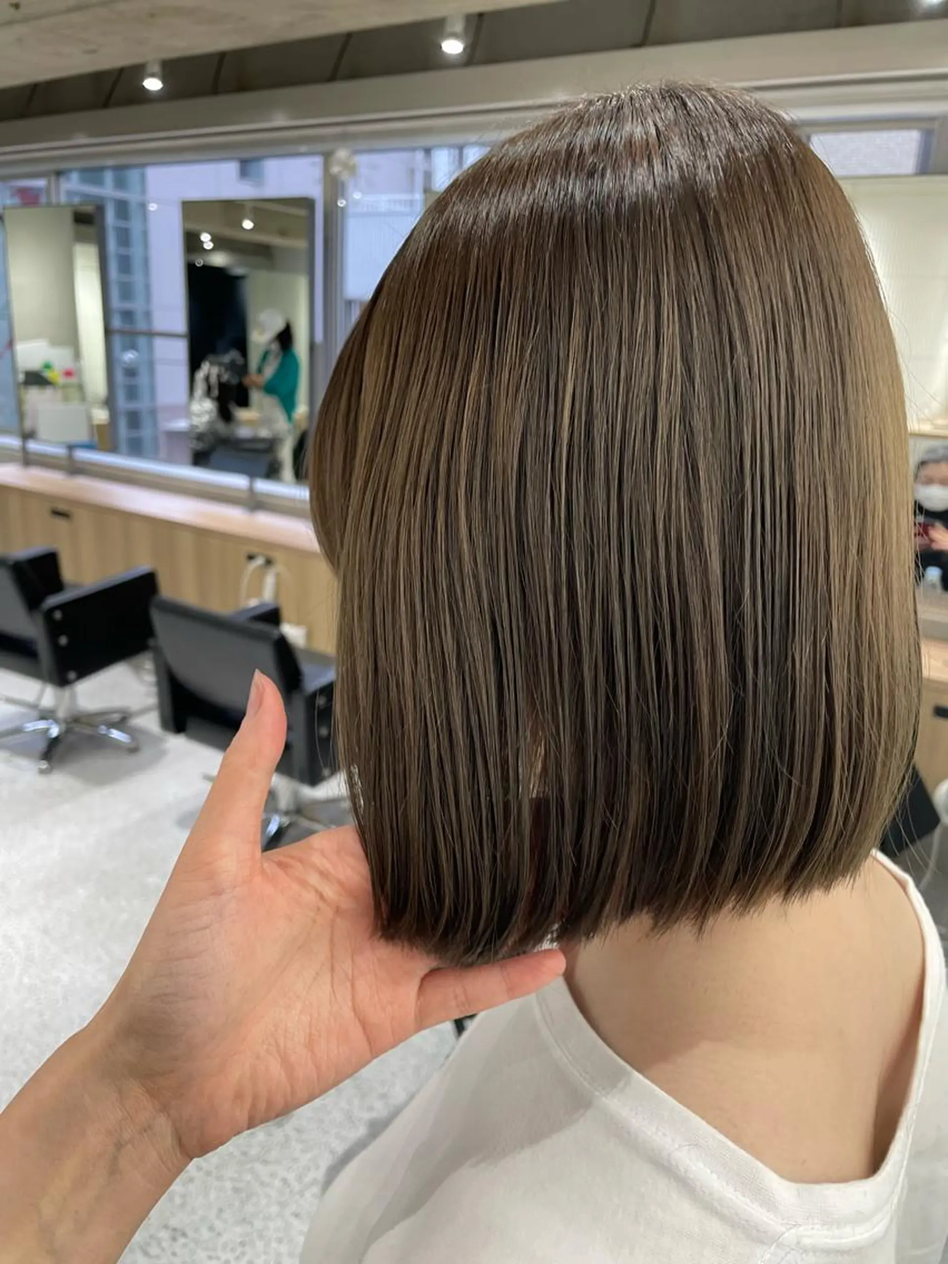 ショート カラー カット ヘアカラー 韓国×網紅ヘア 🤍りん🤍のヘアスタイル