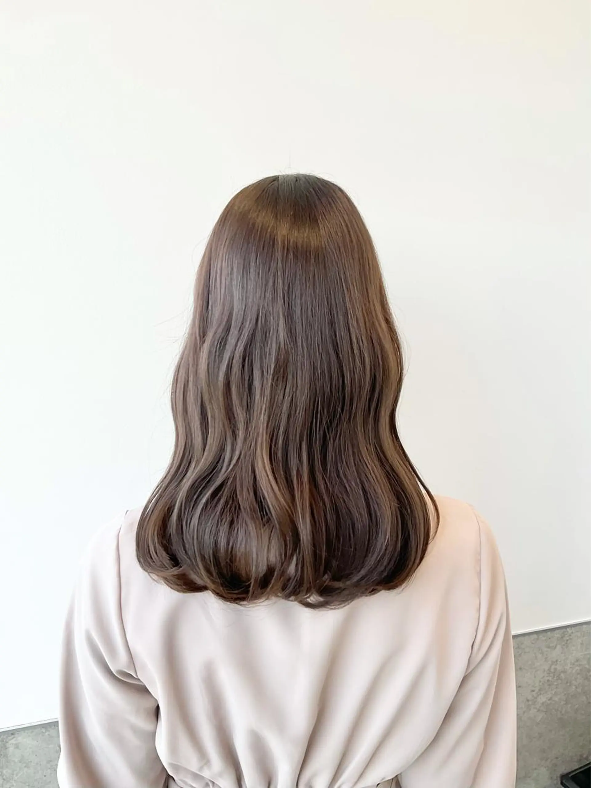 ロング カラー ヘアカラー トリートメント ヘッドスパ ヘアセット yoshi ☆のヘアスタイル