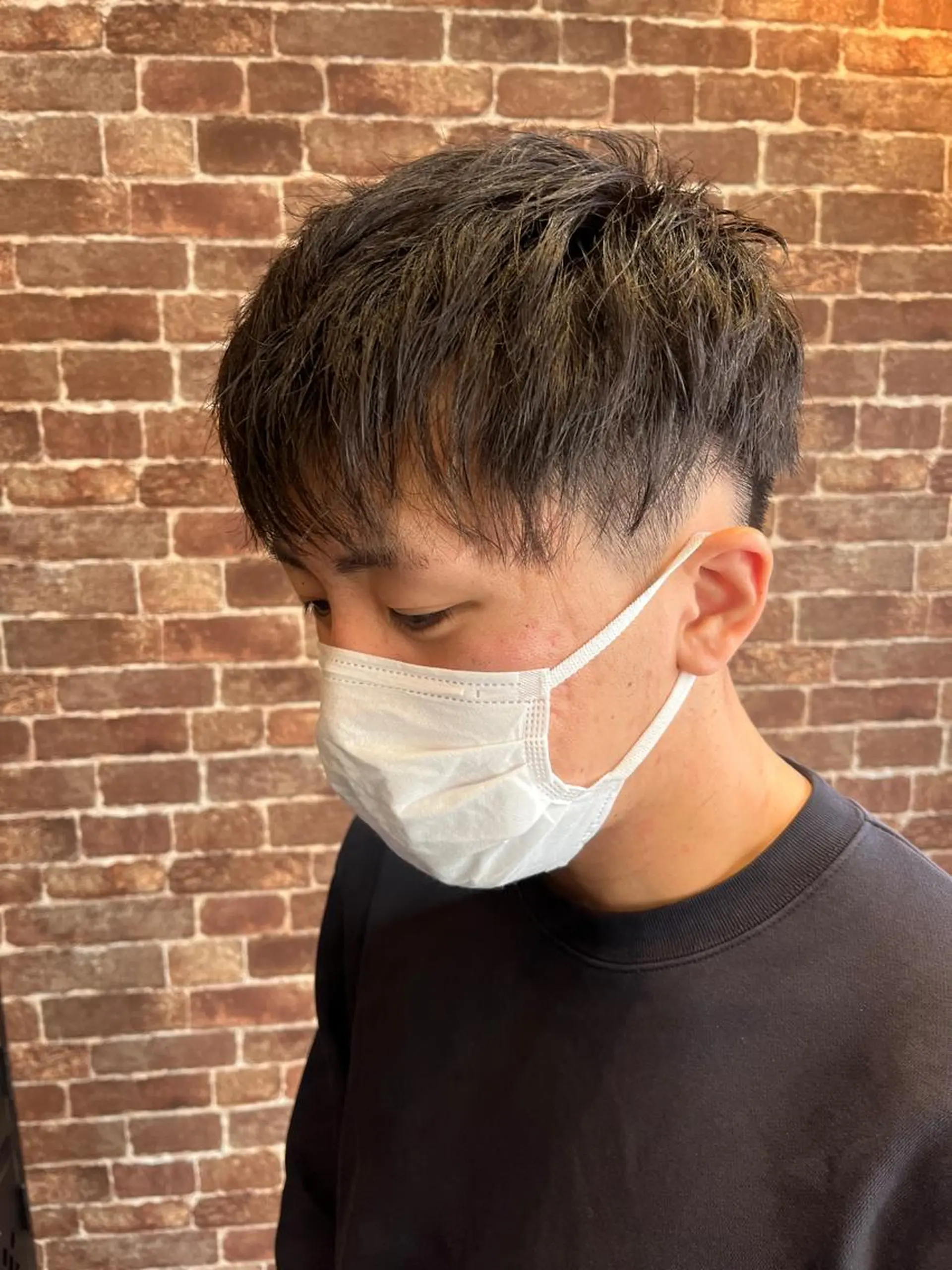 ショート カラー パーマ ヘアアレンジ メンズ キッズ ネイル マツエク・マツパ アイブロウ メンズブリーチ メンズハイライト メンズインナーカラー メンズ韓国風 ブリーチ 久木原 ゆりのヘアスタイル