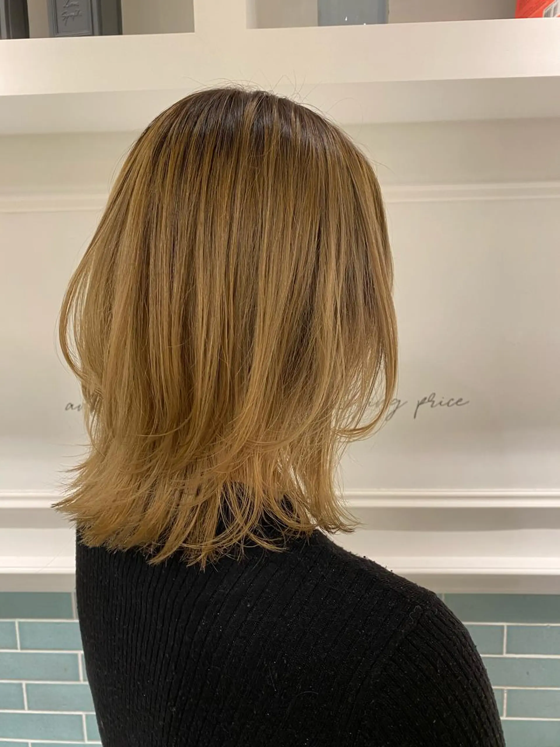 ミディアム 髪質改善レイヤー/ ボブたんの翔太のヘアスタイル