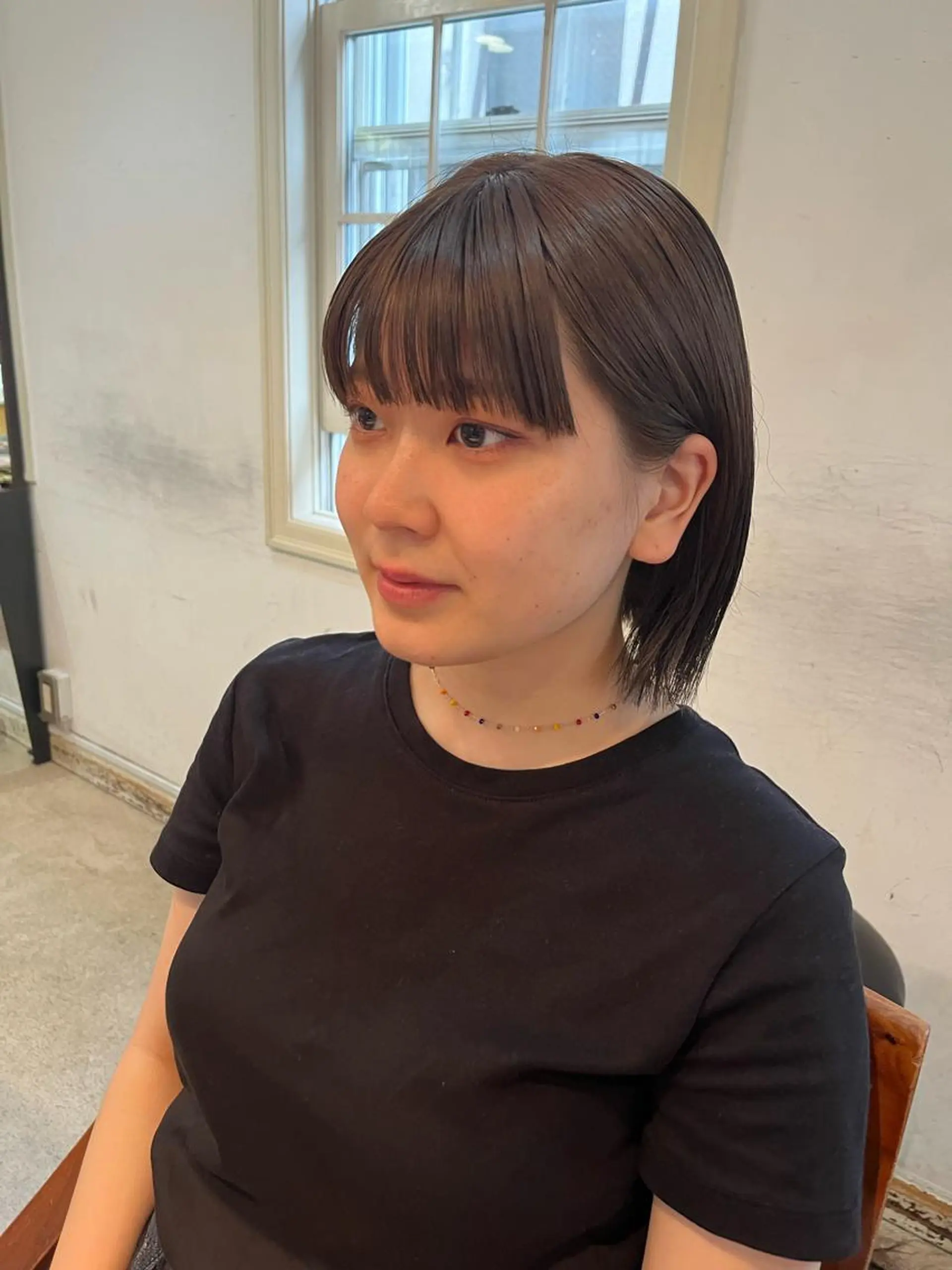 ショート カラー eri kinjoのヘアスタイル