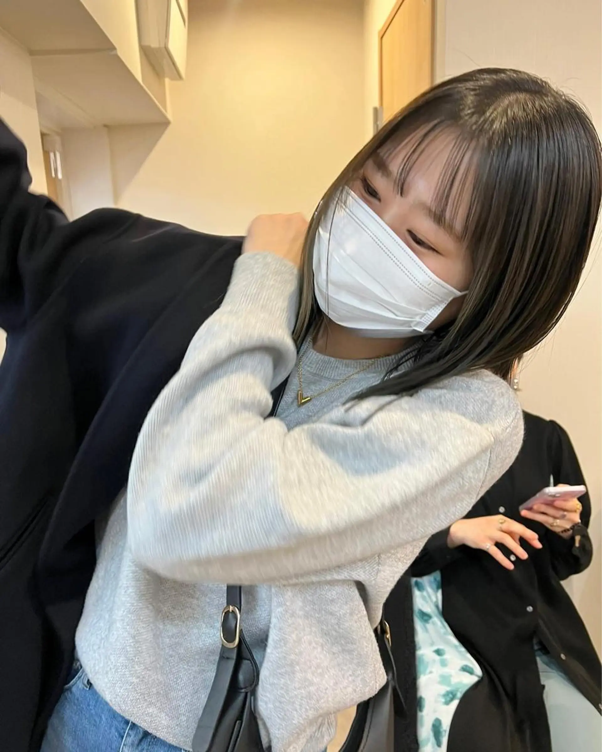 ショート カラー カット 縮毛矯正 トリートメント トレンドと似合わせ/ マンツーマン/西上楓のヘアスタイル