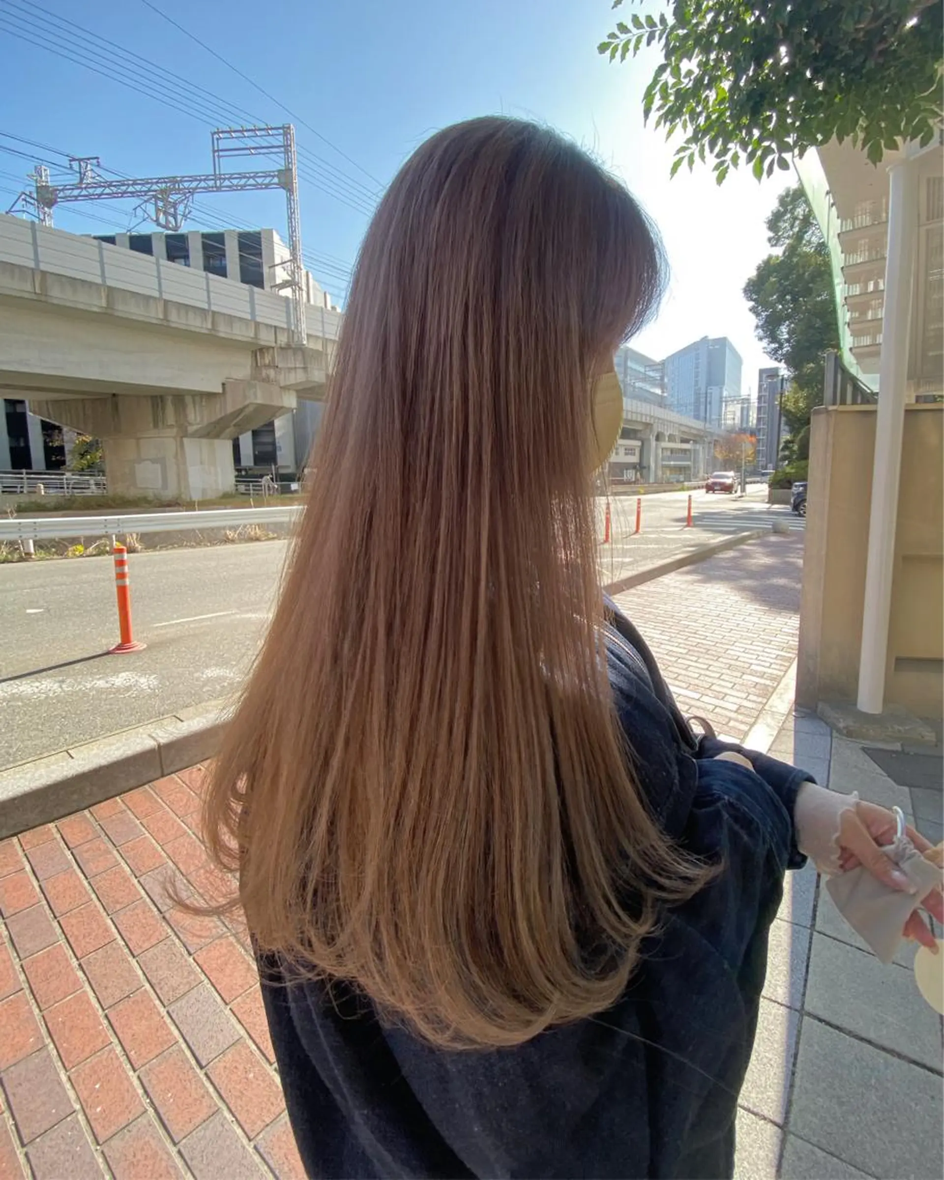 ロング カット ヘアカラー トリートメント Musiiik hairのヘアスタイル