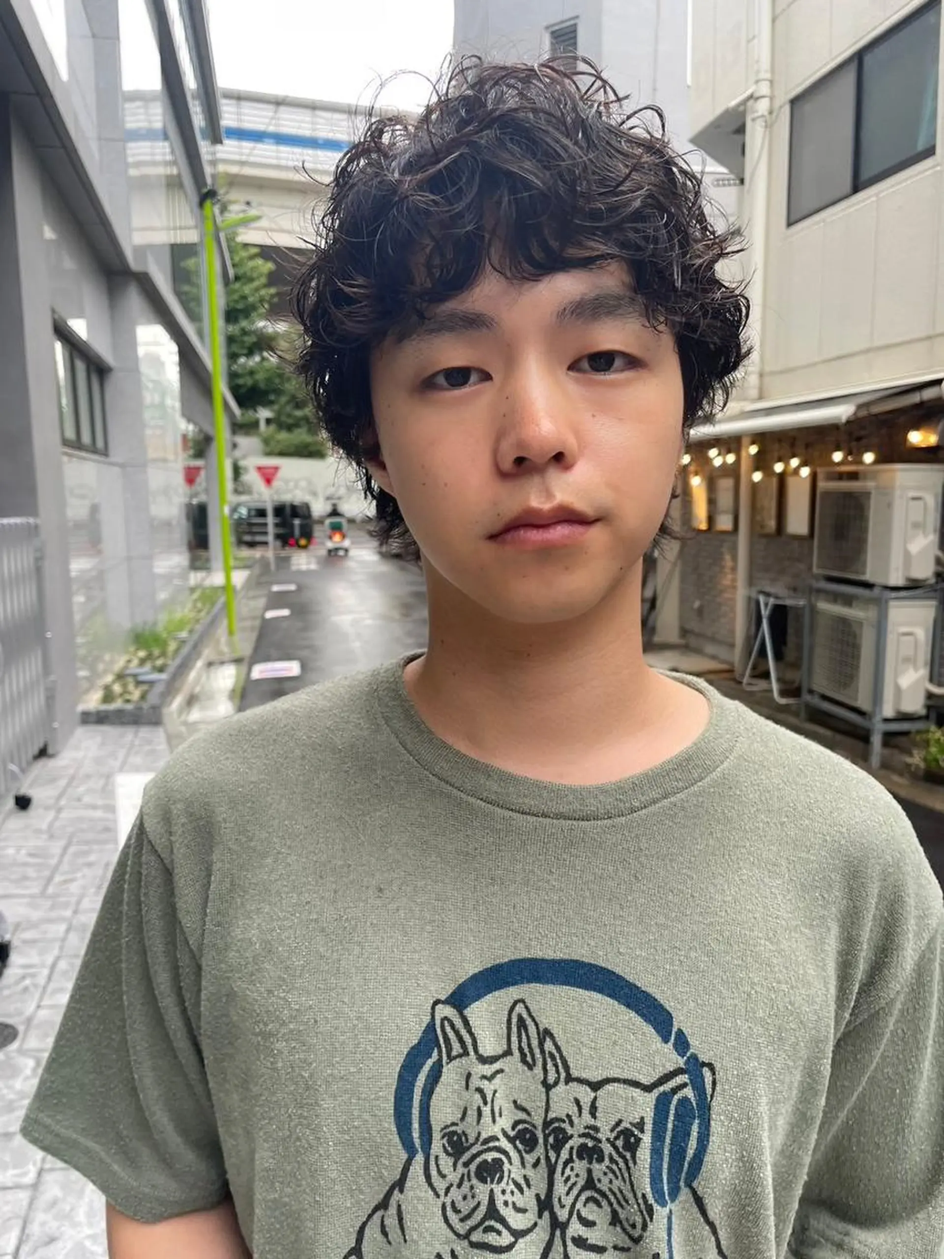 ミディアム カラー パーマ ショートボブ ミディアムパーマ アディクシーカラー ブリーチ ケアブリーチ カット ヘアカラー パーマ 縮毛矯正 トリートメント CEINE OURのヘアスタイル