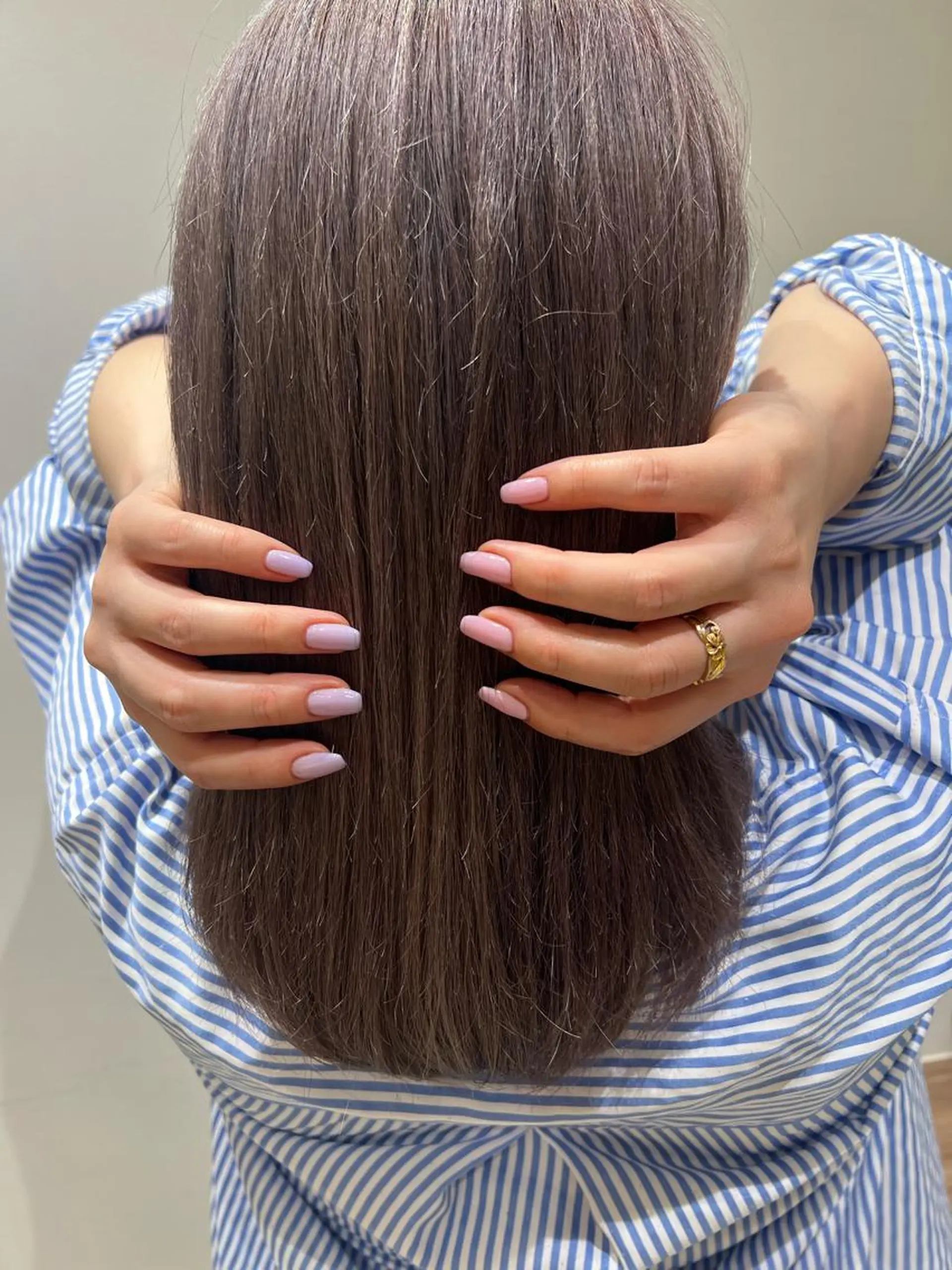 セミロング 🌼myu🌼 🌷縮毛矯正/ツヤ髪のヘアスタイル